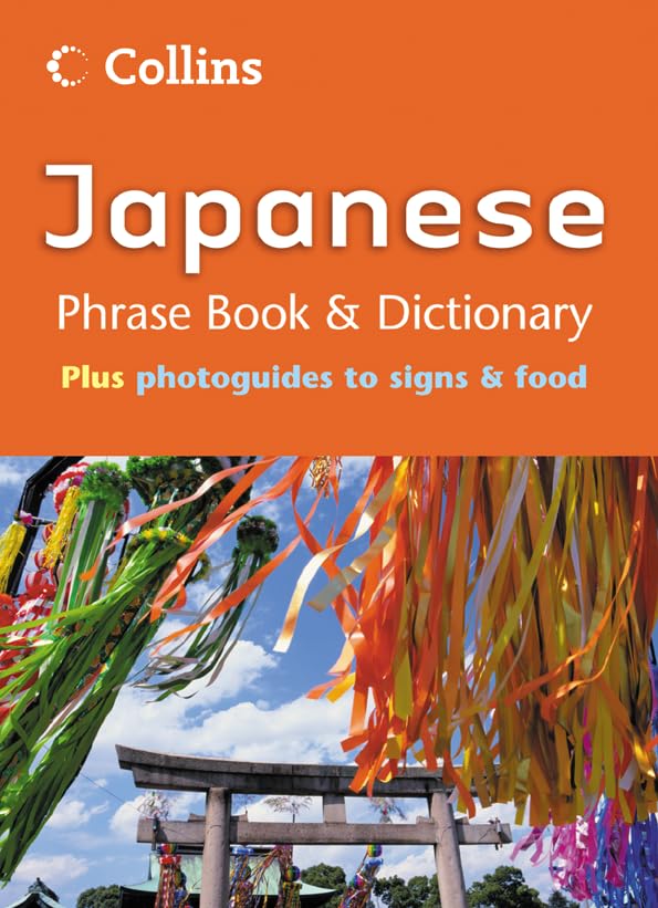 Collins Japanese Phrase Book and Dictionary Foreign Languages ​​& Dictionaries