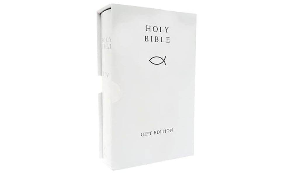Product Image: HOLY BIBLE: King James Version (KJV) White Compact Gift Edition
