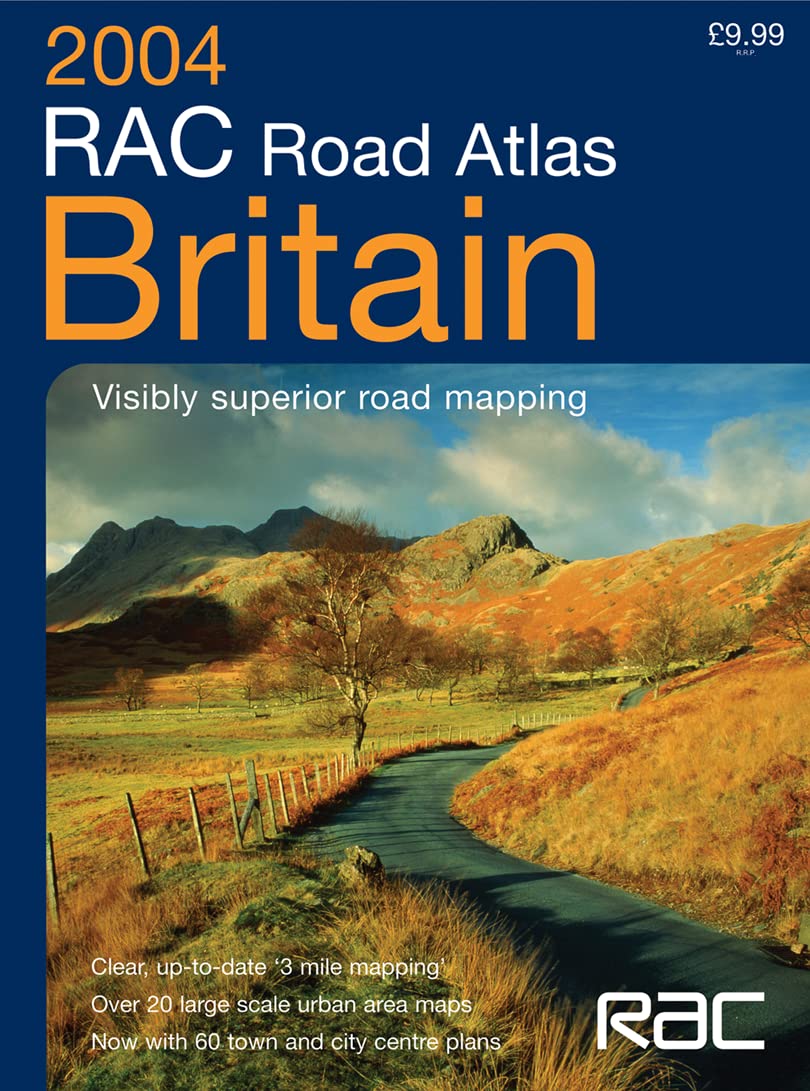 RAC Road Atlas Britain Leisure, Home & Garden