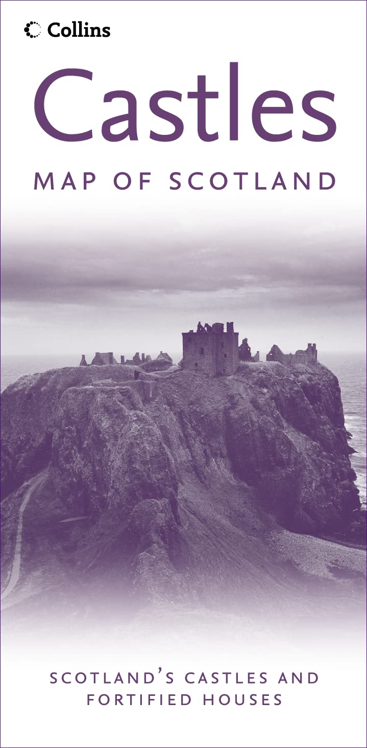 Castles Map of Scotland (Pictorial Maps) Architecture