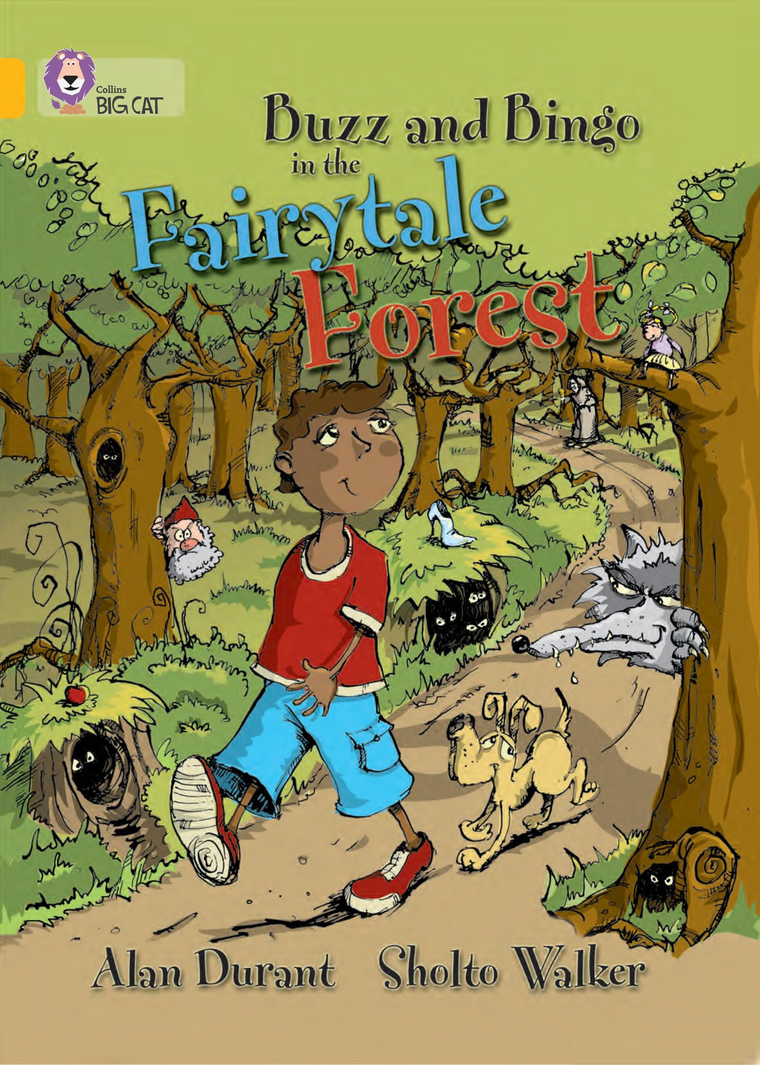 Buzz and Bingo in the Fairytale Forest: A humorous story that draws on several well-known fairytales. (Collins Big Cat) Foreign Languages ​​& Dictionaries