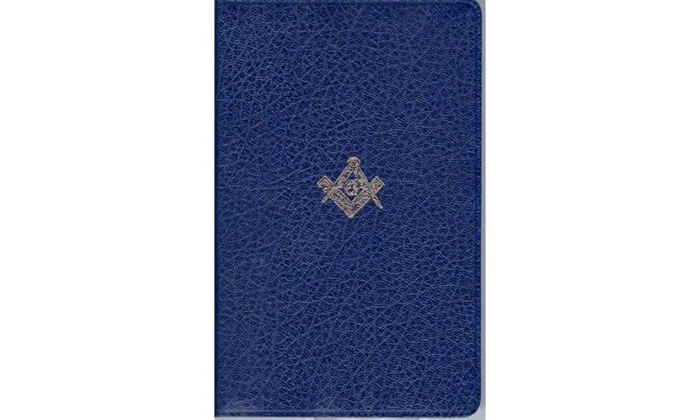 Holy Bible: King James Version, Masonic Edition, Blue Imitation Leather book