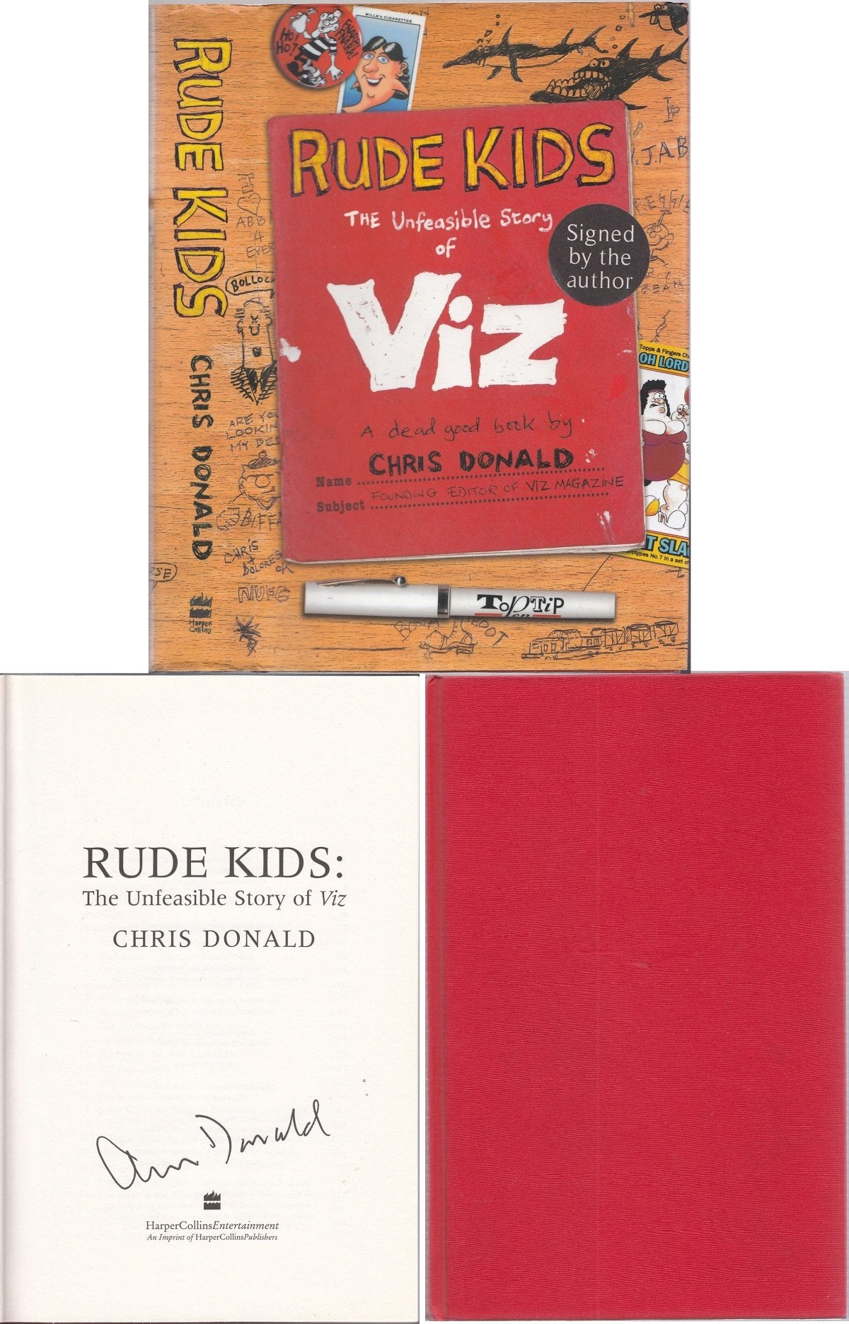 Rude Kids: The Viz Story book
