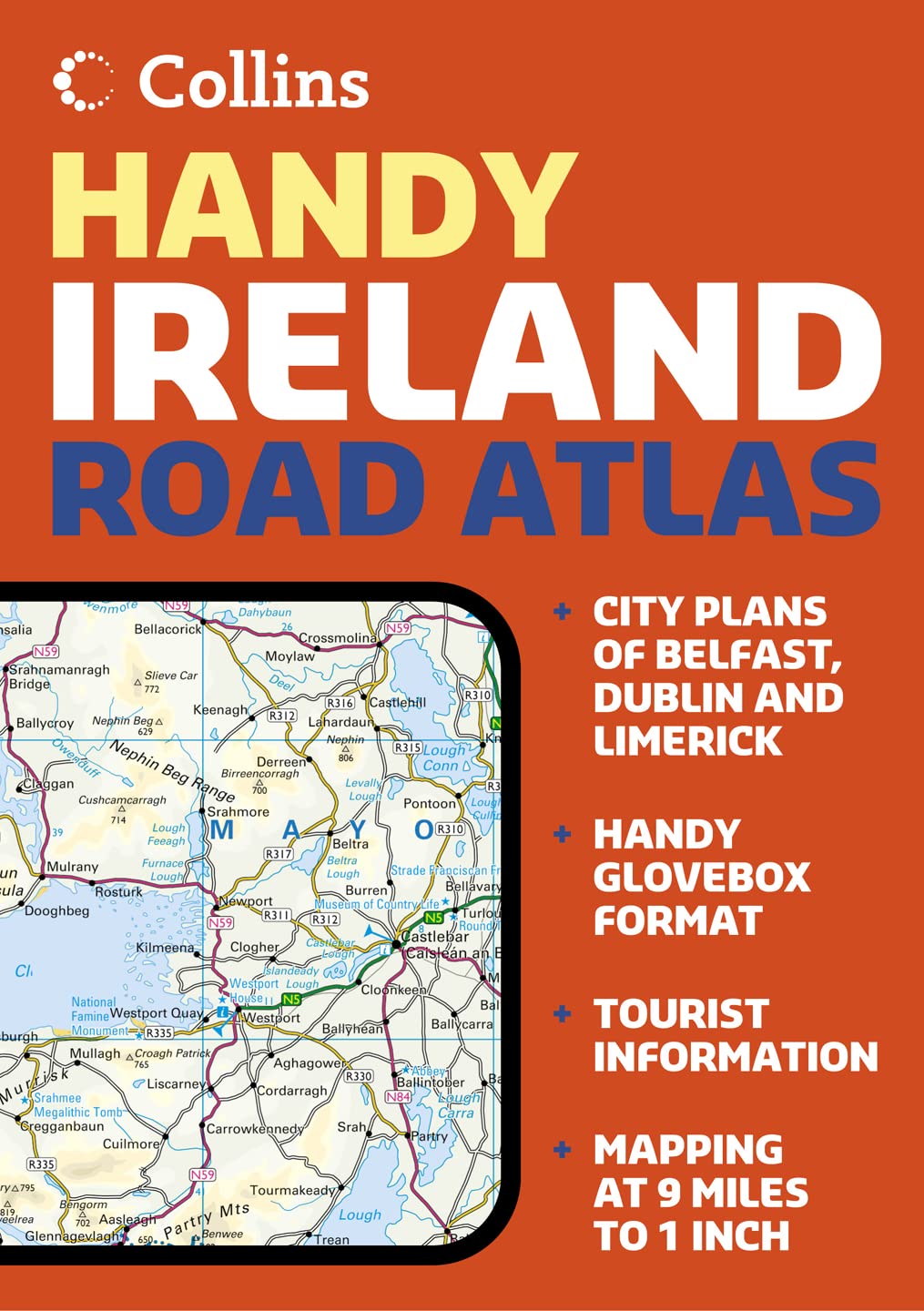 Collins Handy Road Atlas Ireland book