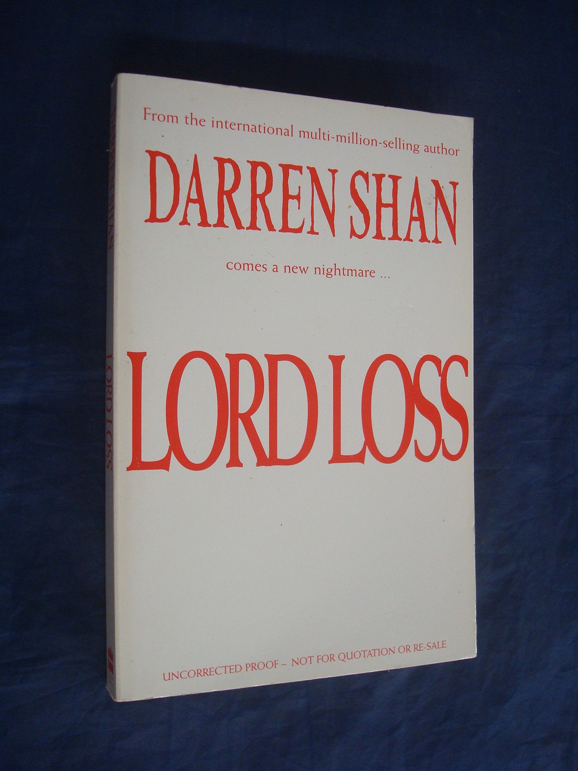 Lord Loss (The Demonata, Band 1) Books