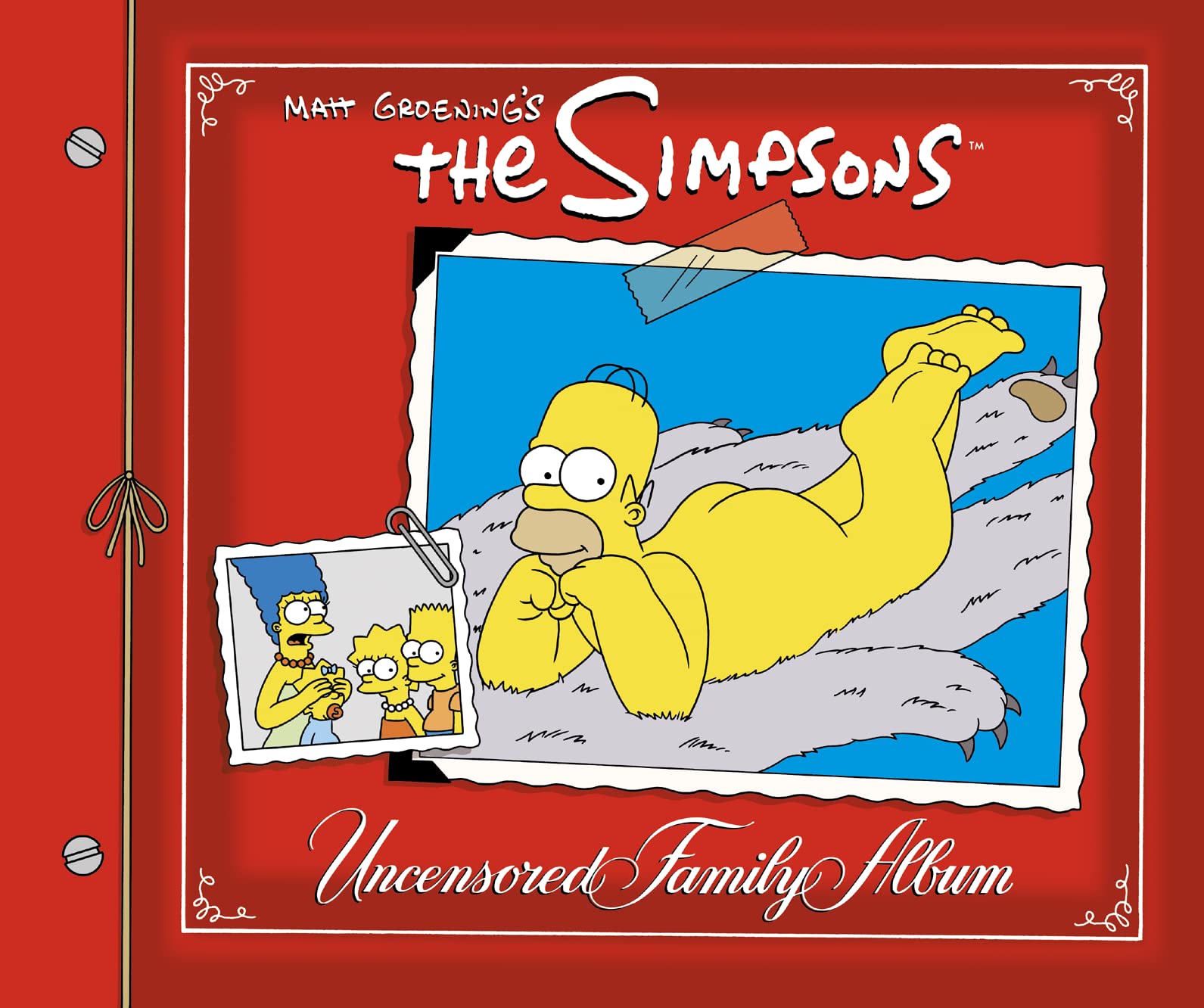 The Simpsons Uncensored Family Album Books