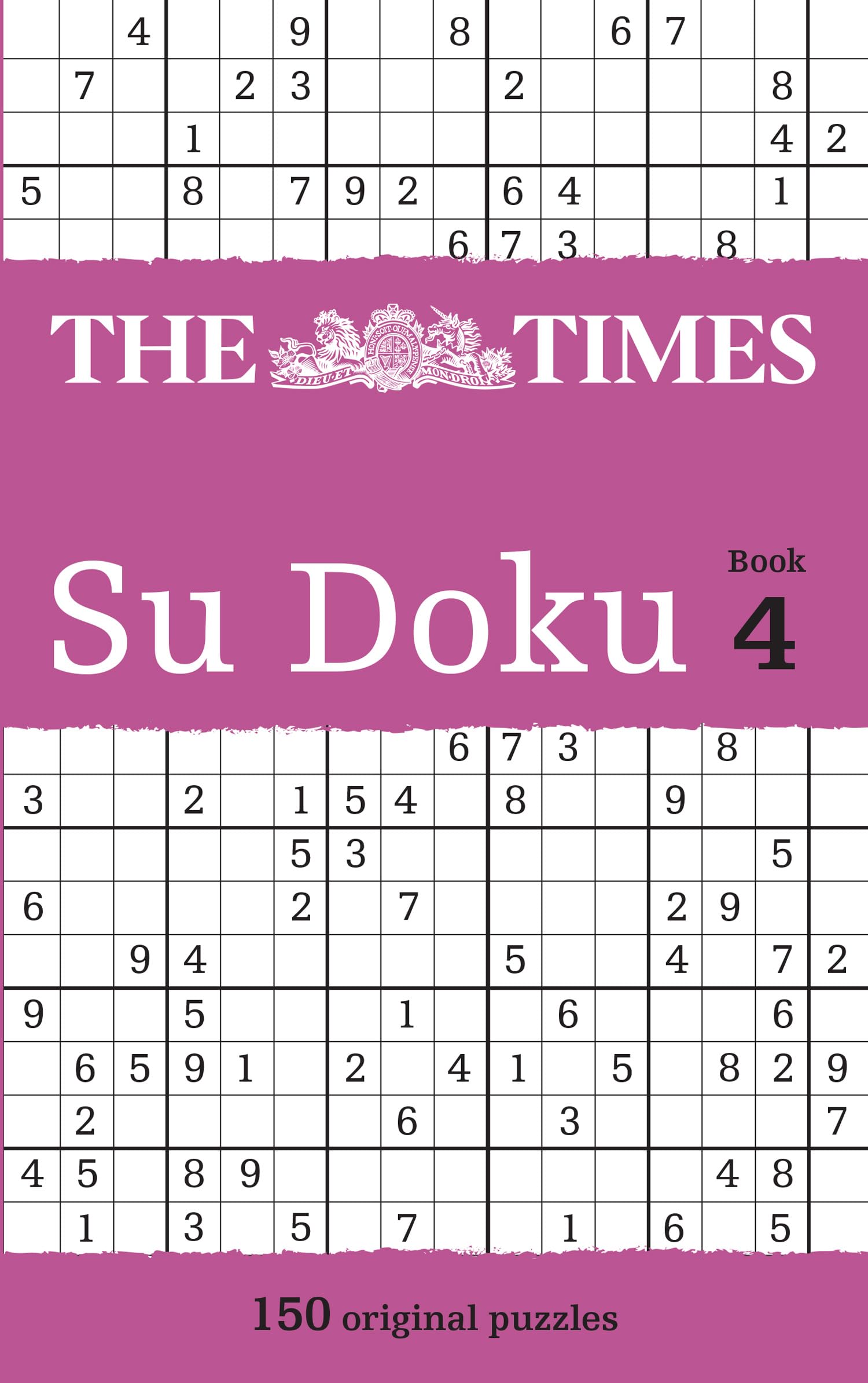 THE TIMES SU DOKU: The original best selling puzzle Book 4 book