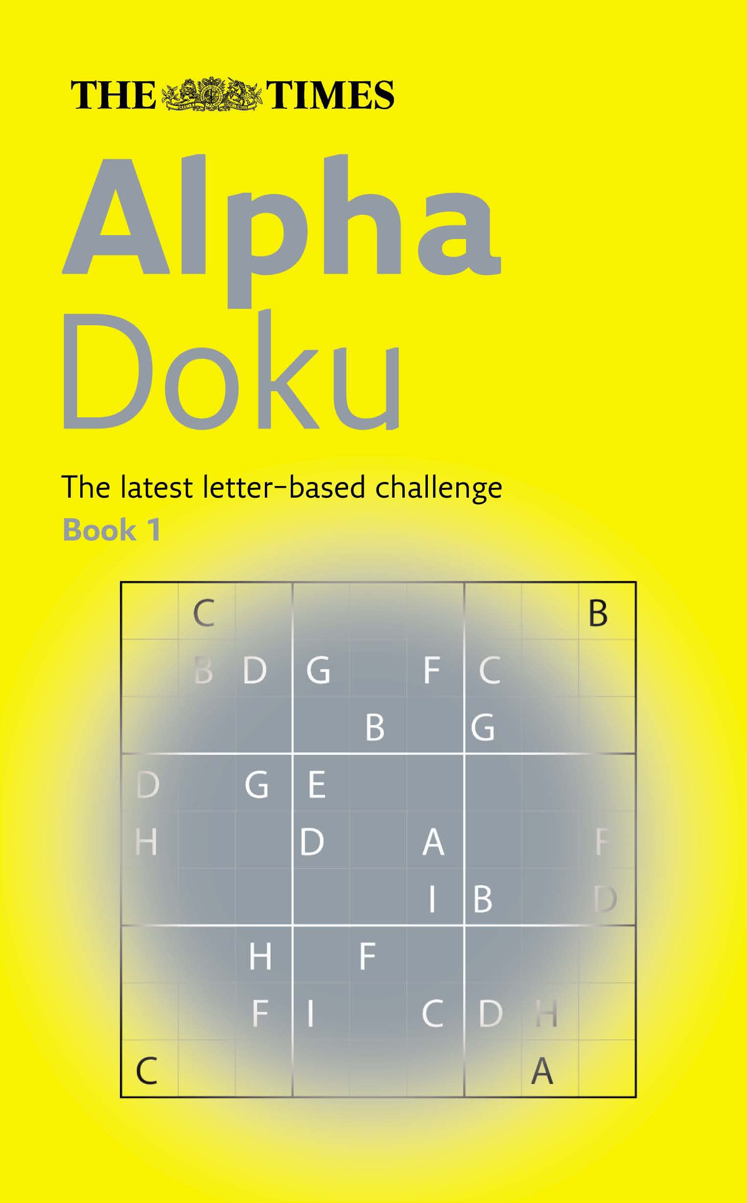 The Times Alpha Doku (The Times Su Doku) Leisure & Fun