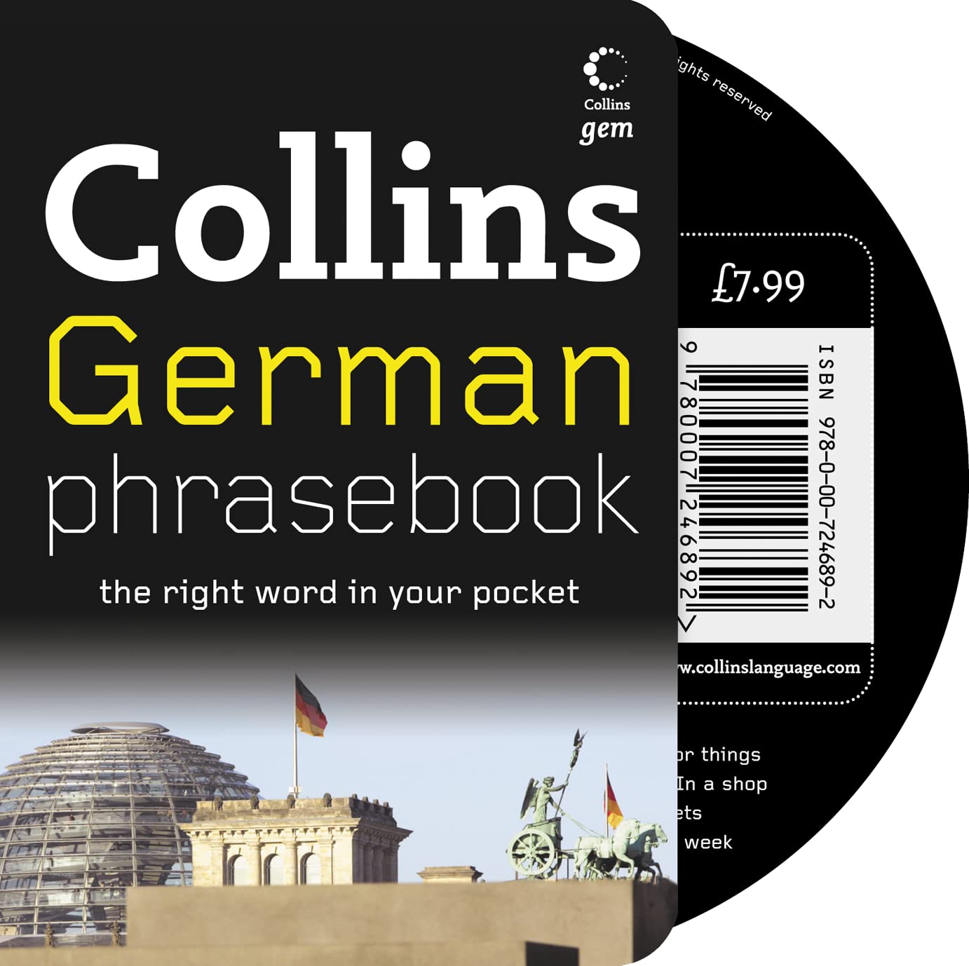 Collins German Phrasebook: The Right Word in Your Pocket (Collins Gem) Foreign Languages ​​& Dictionaries