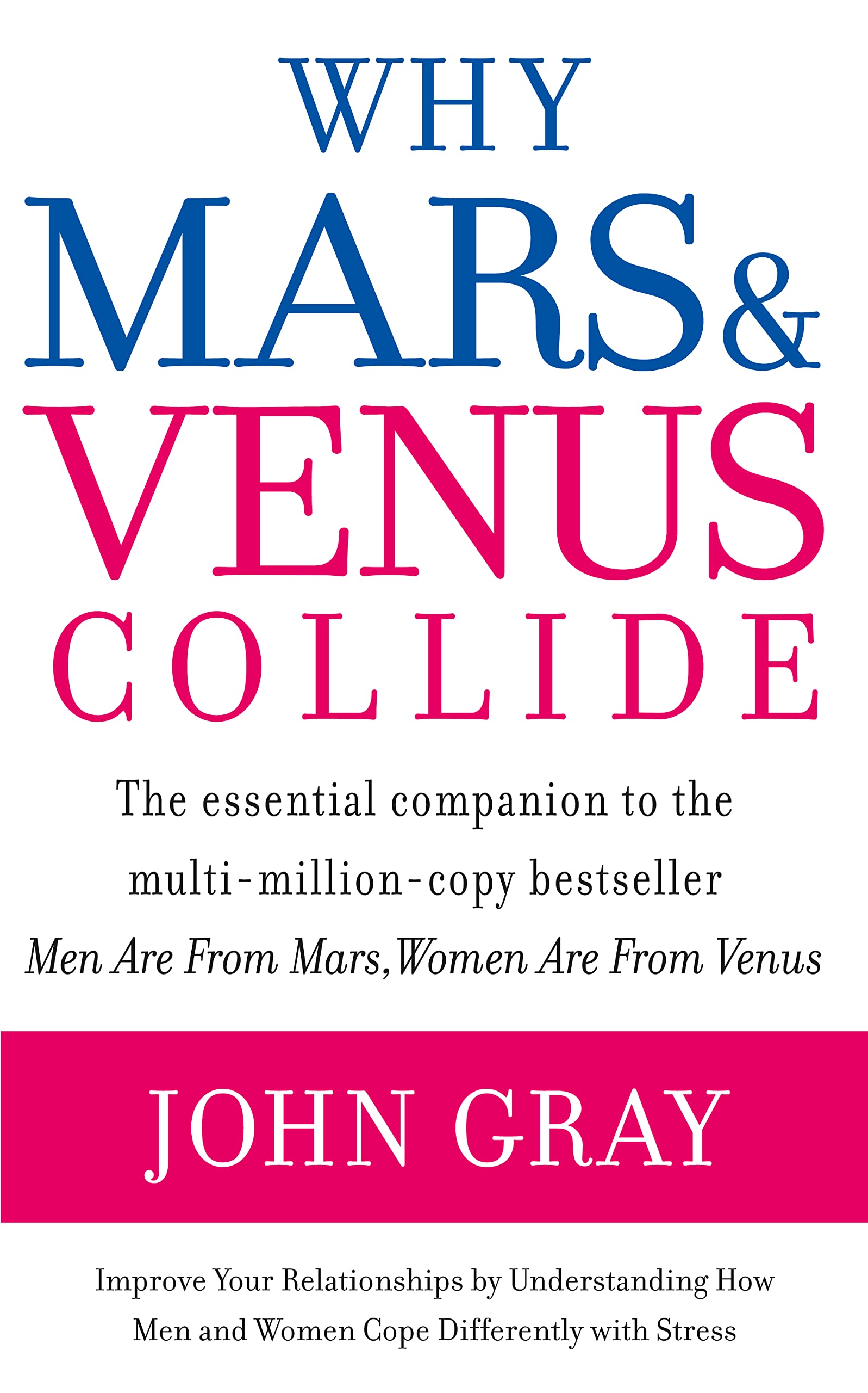 Why Mars & Venus Collide: Improve Your Relationships by Understanding How Men and Women Cope Differently with Stress Partnership & Love