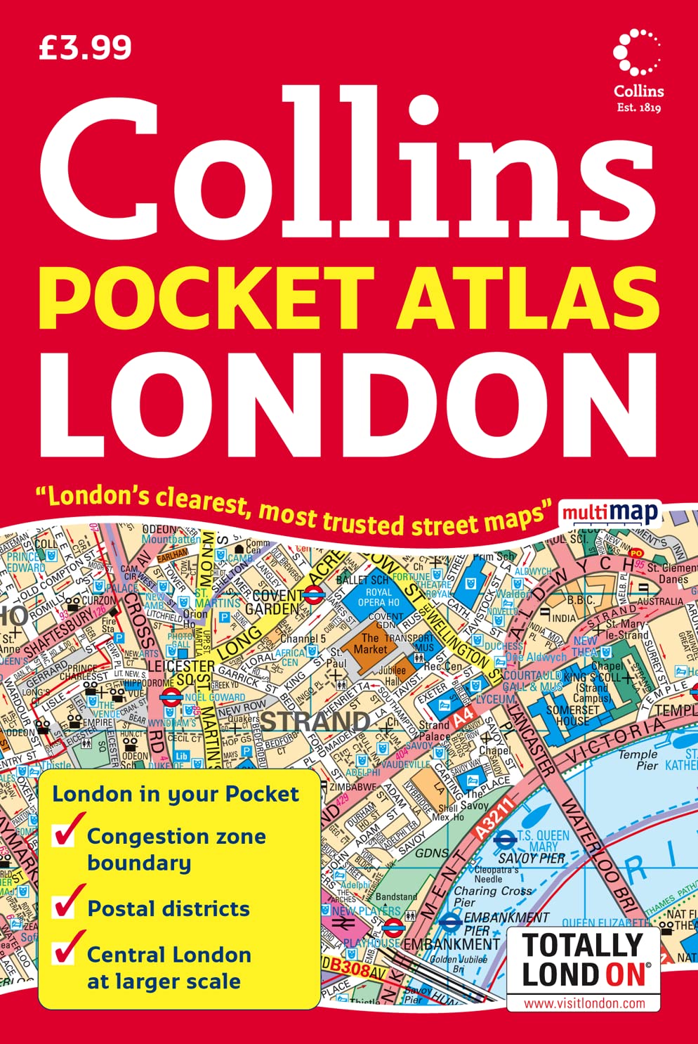 Collins Pocket Atlas London Leisure, Home & Garden