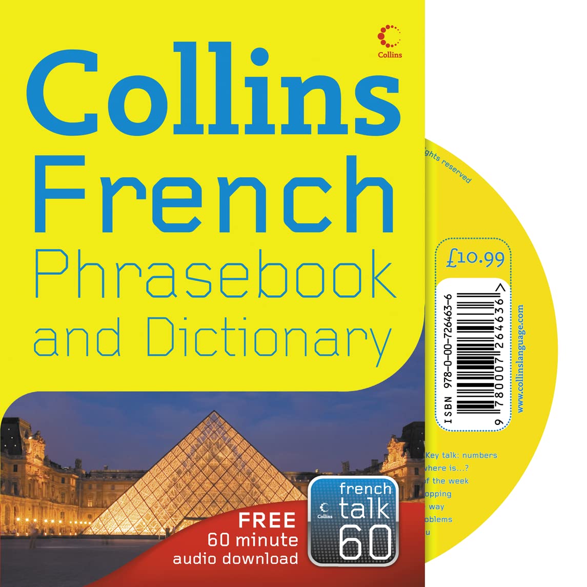 Collins French Phrasebook and Dictionary with CD Pack (Collins Gem) Foreign Languages ​​& Dictionaries