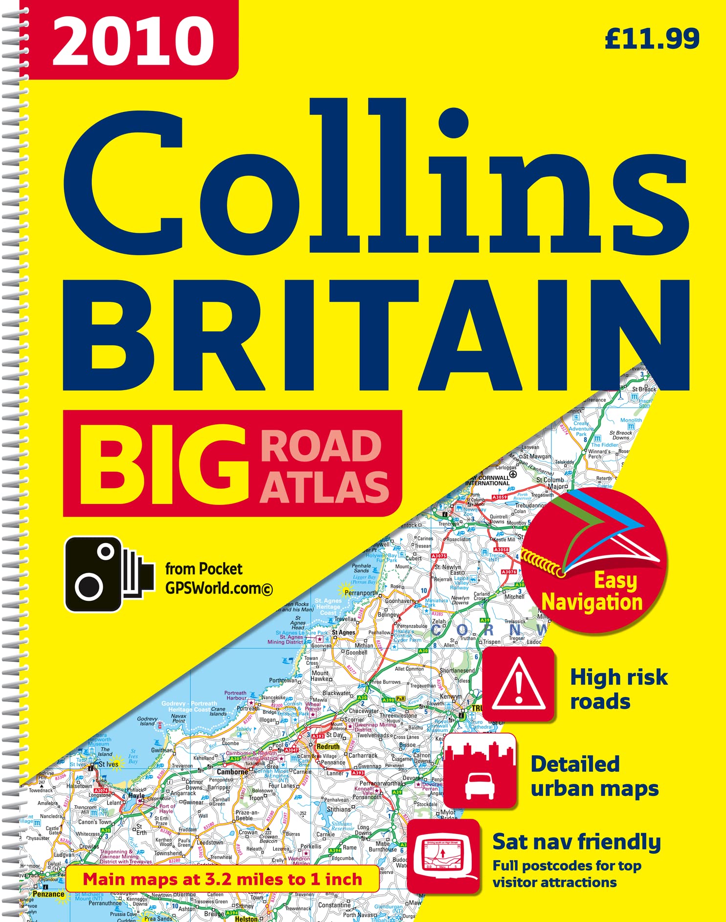 2010 Collins Big Road Atlas Britain Leisure, Home & Garden