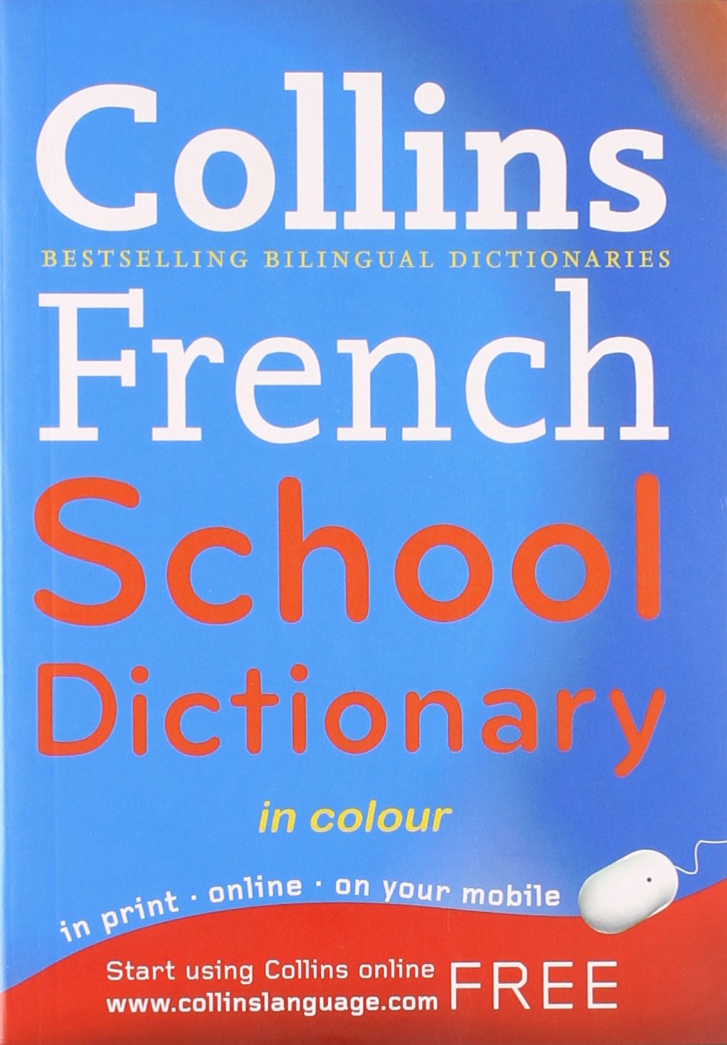 Collins French School Dictionary Books