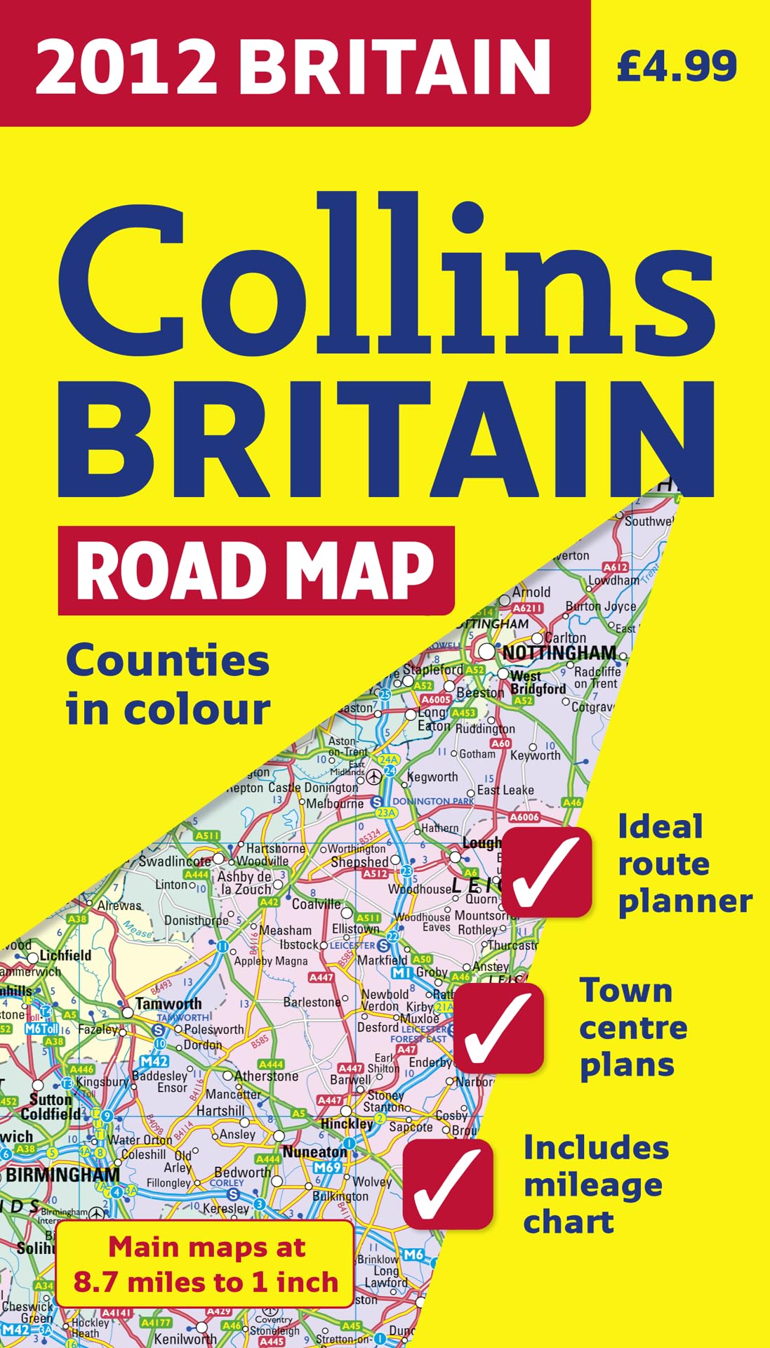 2012 Britain Road Map (International Road Atlases) book