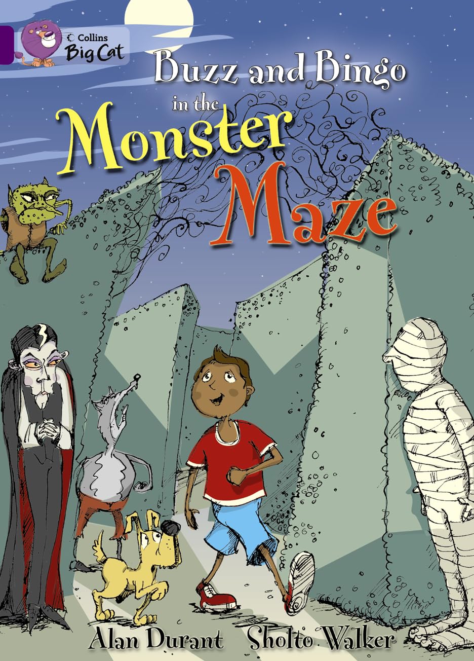Buzz and Bingo and the Monster Maze Workbook (Collins Big Cat) Social Sciences