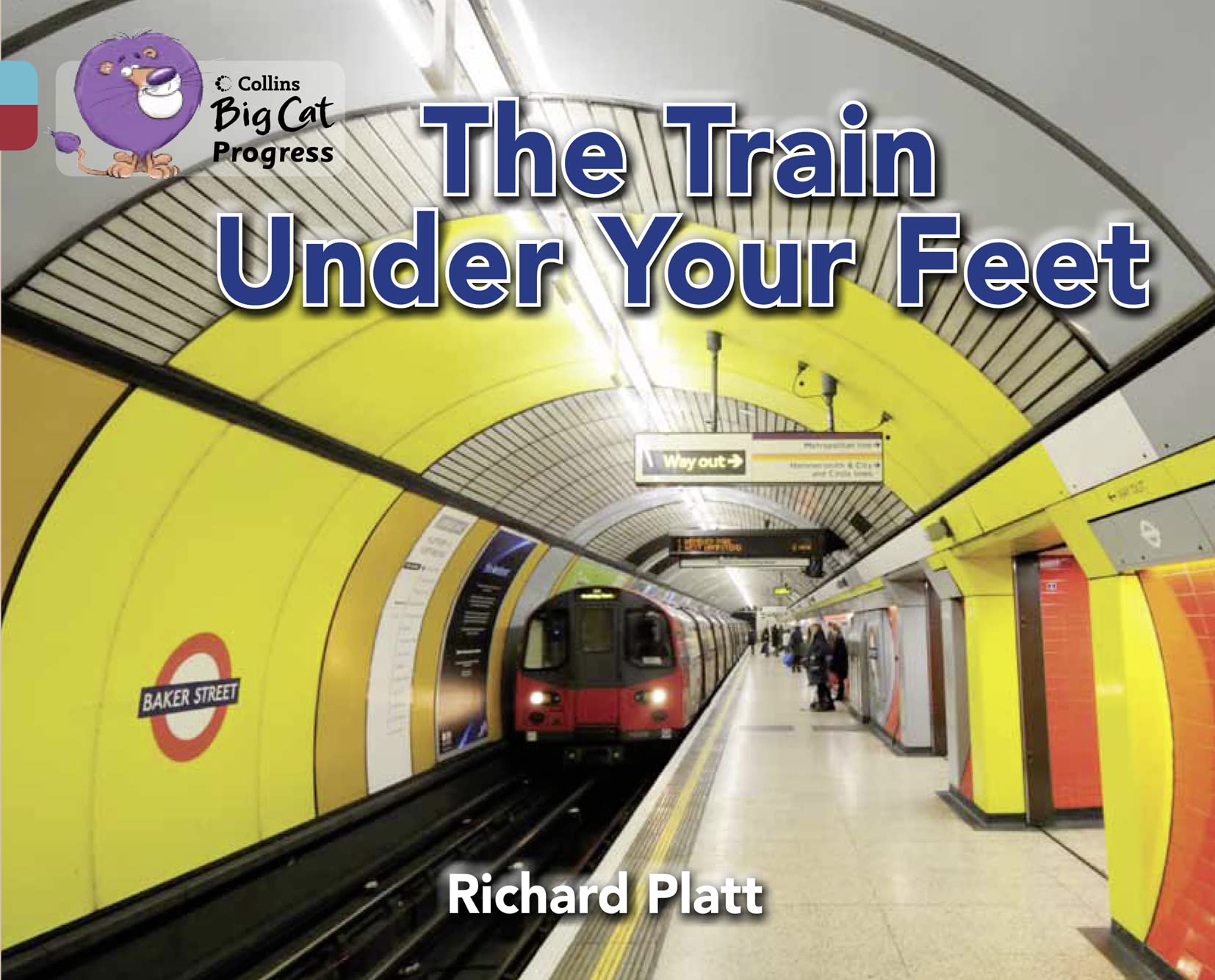 The Train Under Your Feet: Band 07 Turquoise/Band 14 Ruby (Collins Big Cat Progress) Foreign Languages ​​& Dictionaries