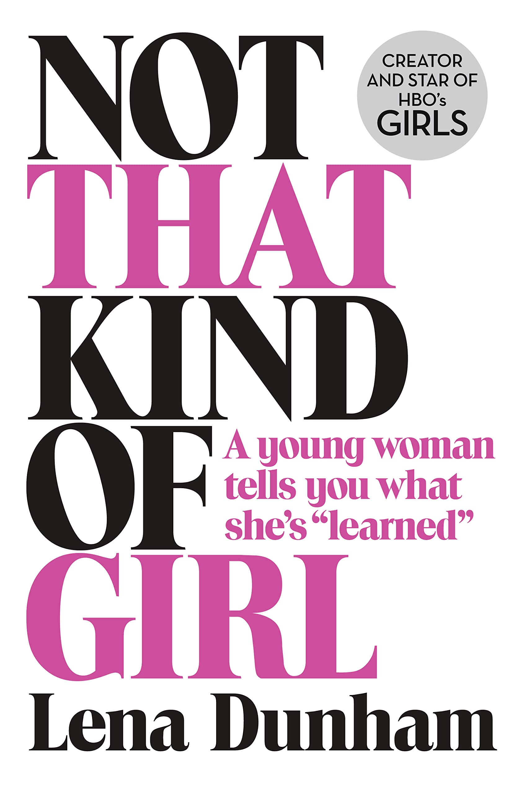 Not That Kind of Girl Personalities