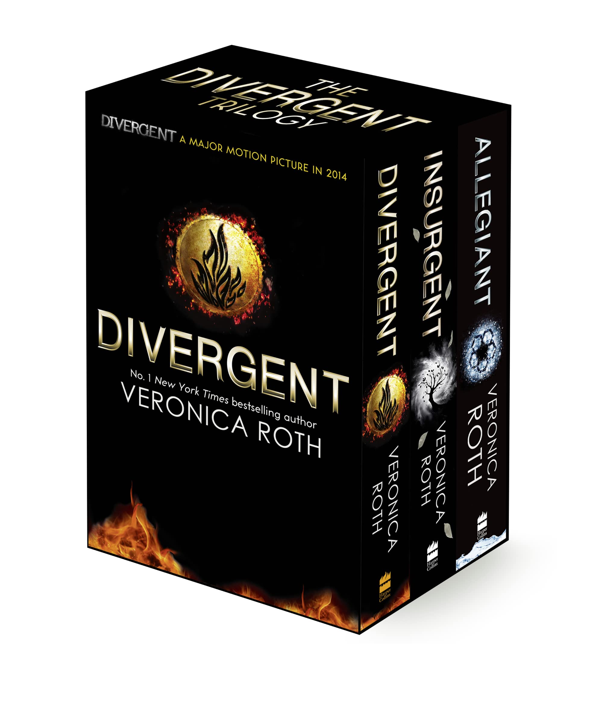 Divergent Trilogy boxed Set (books 1-3): Divergent; Insurgent: Allegiant Fiction