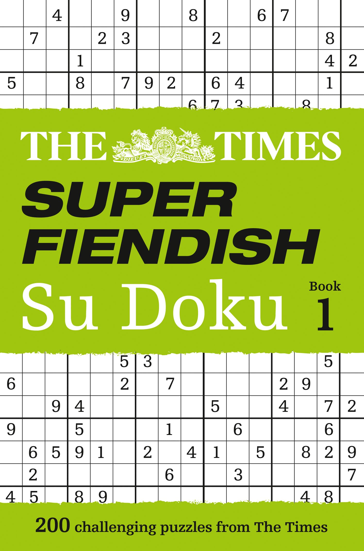 The Times Super Fiendish Su Doku Book 1 Lifestyle