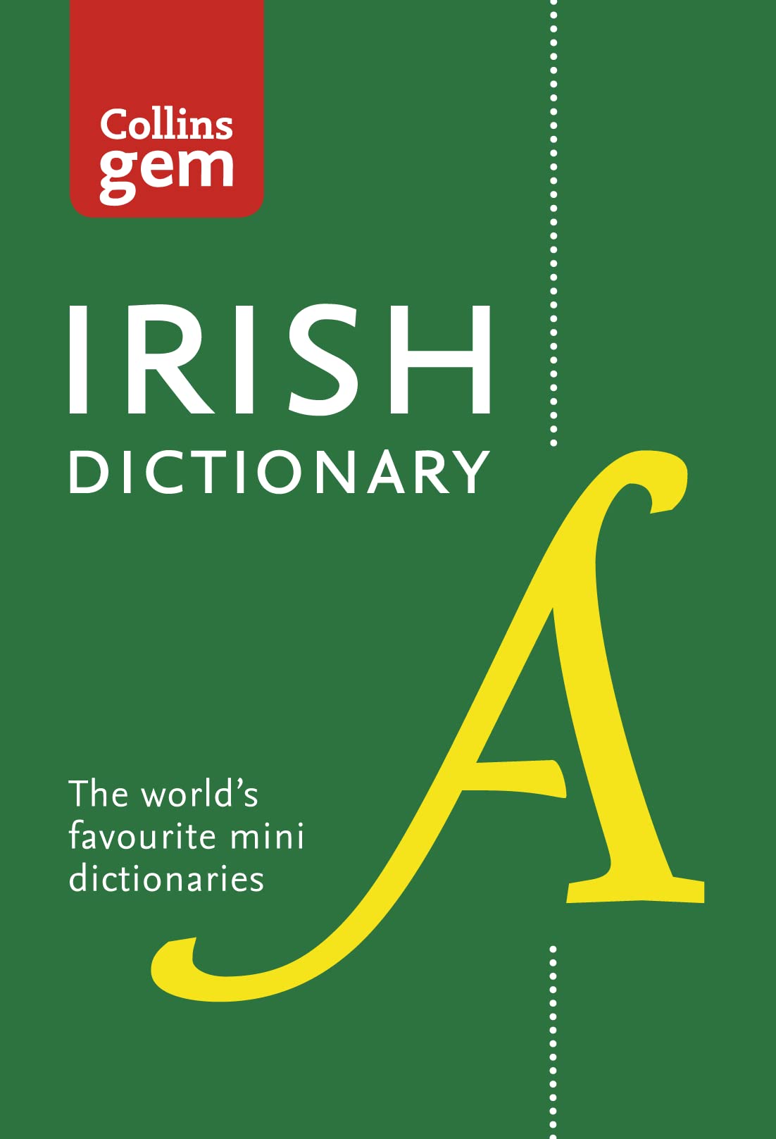 Collins Irish Gem Dictionary: The World's Favourite Mini Dictionaries: English-Irish (Collins Gem) Foreign Languages ​​& Dictionaries