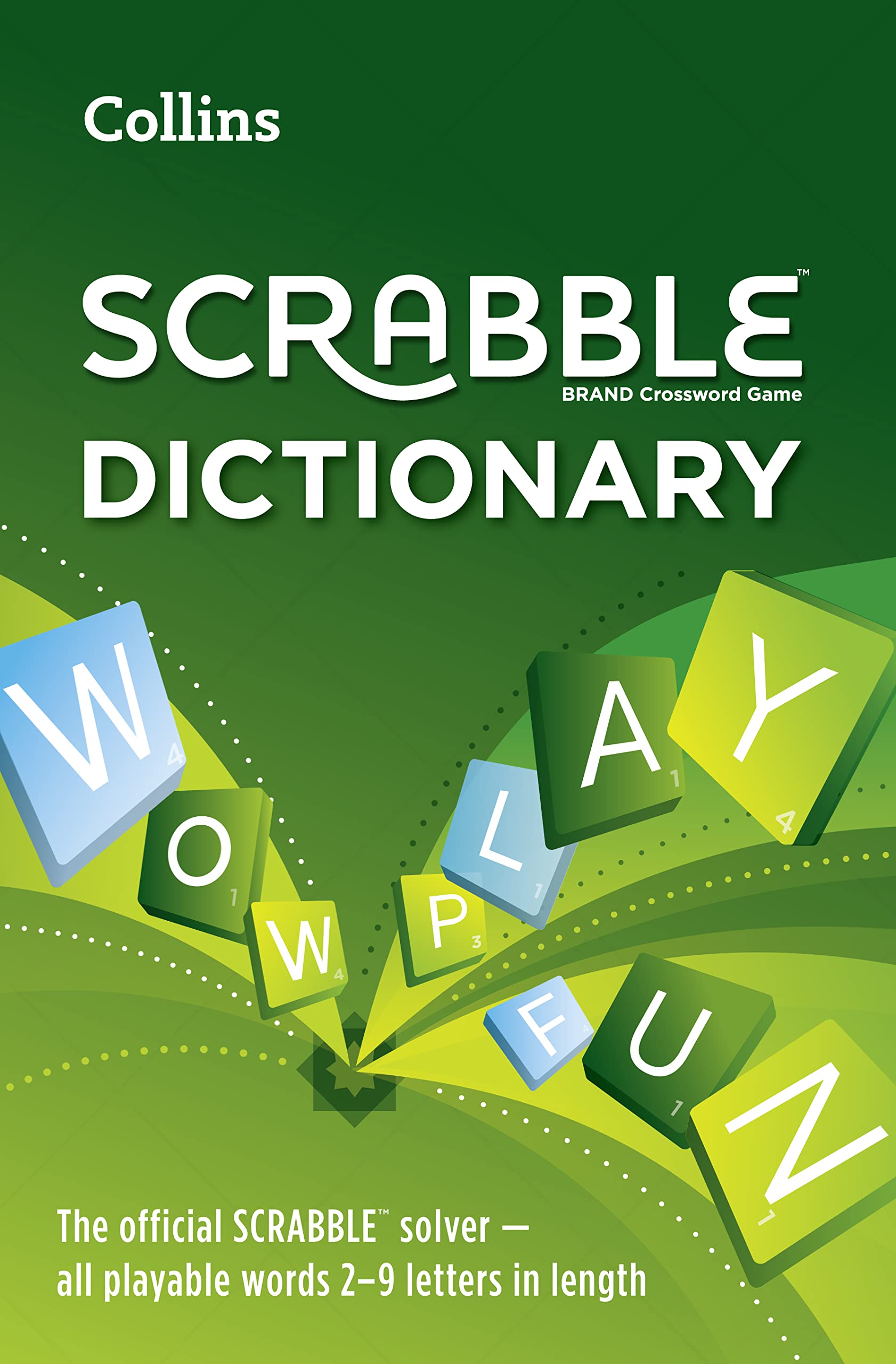 Collins Scrabble Dictionary: The Official Scrabble Solver - All Playable Words 2 - 9 Letters in Length Leisure & Fun
