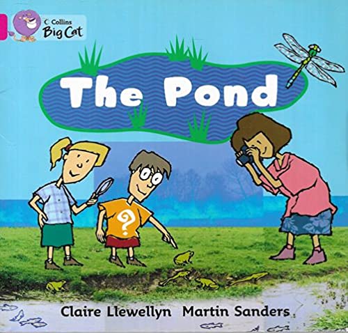 Xbig Cat the Pond Pink B 1b book