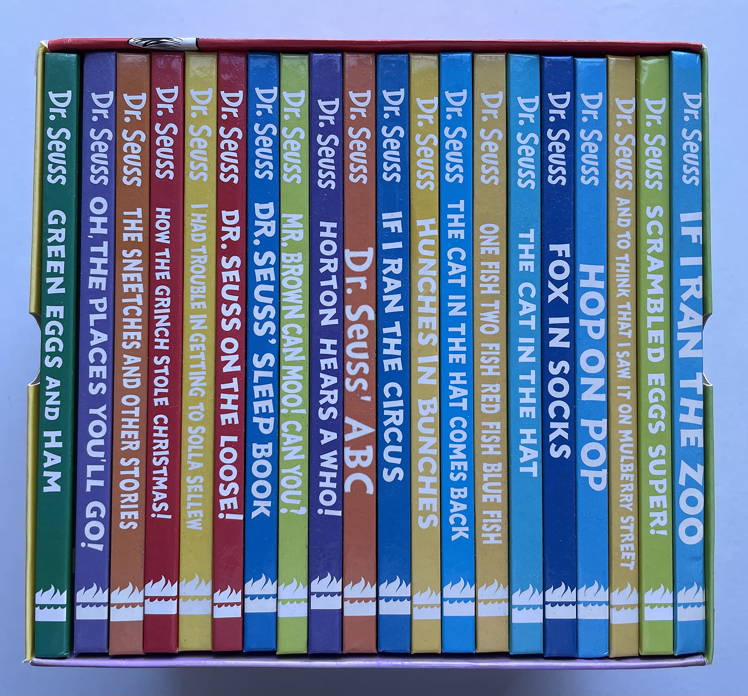 Wonderful World of Dr. Seuss 20 Reading Books Collection Gift Box Set, book