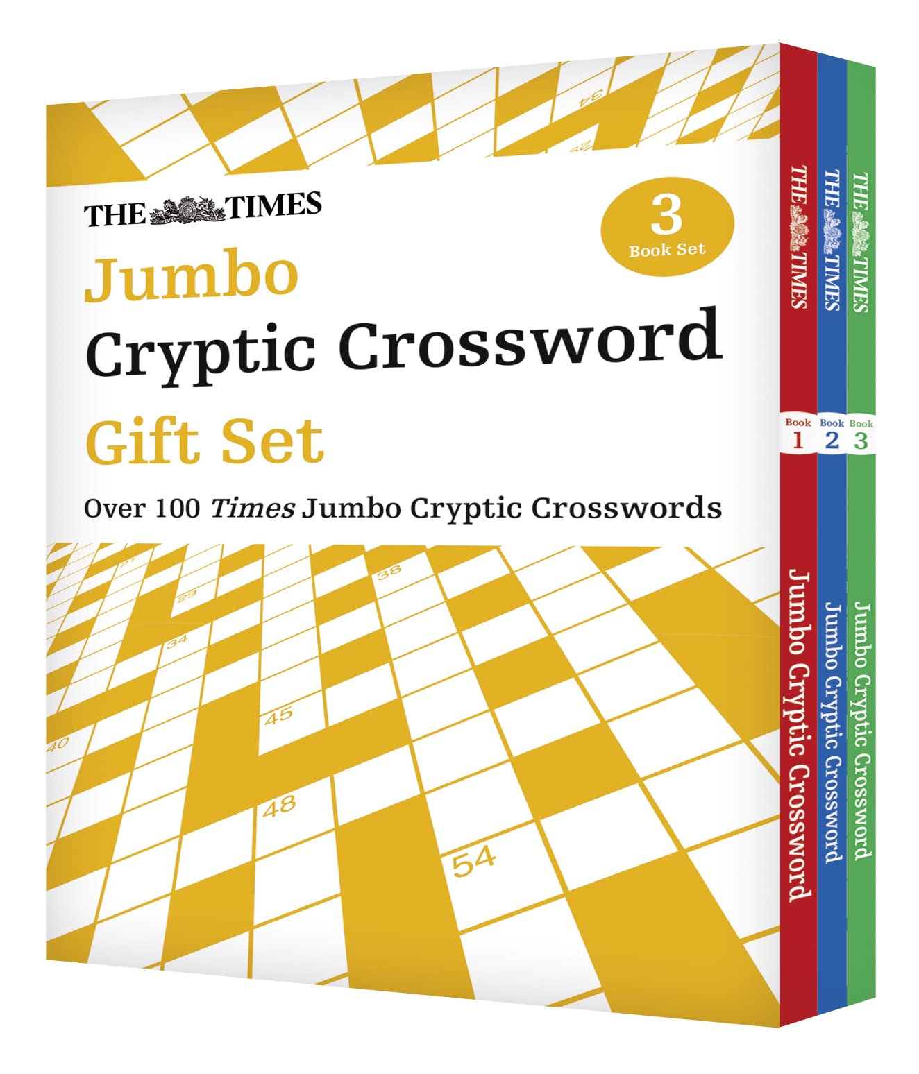 Times Jumbo Cryptic Crossword Gift Set, The book