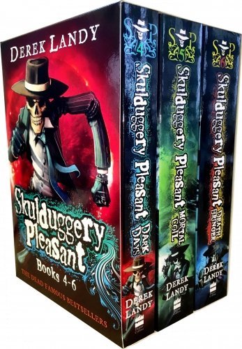 Skulduggery Pleasant: Dark Days, Mortal Coil & Death Bringer 4, 5, 6 (3 Books... Books