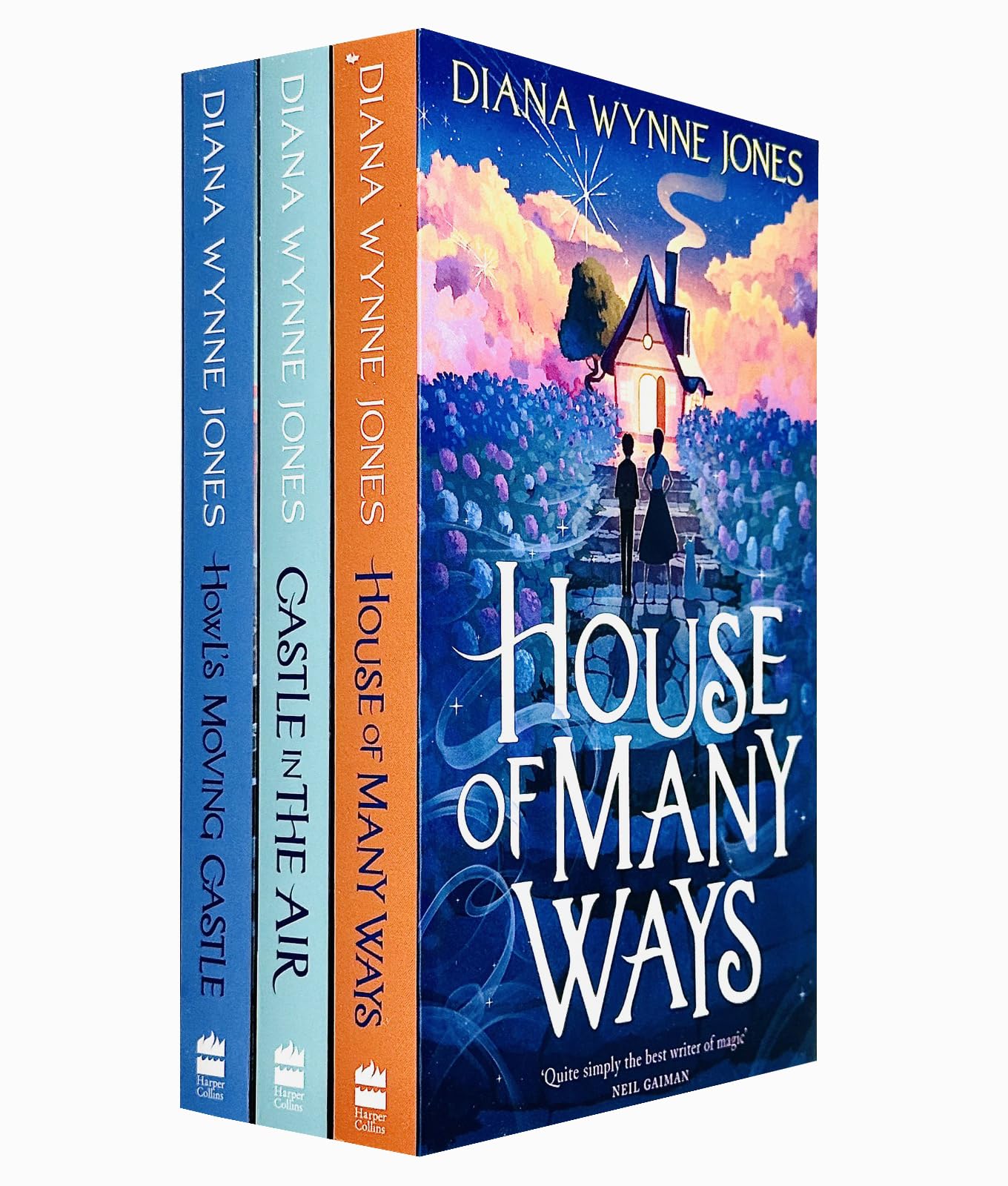 Land of Ingary Trilogy Howl's Moving Castle Complete Series 3 Books Collection Set (Howl's Moving Castle, Castle in the Air & House of Many Ways) Fantasy & Sci-Fi