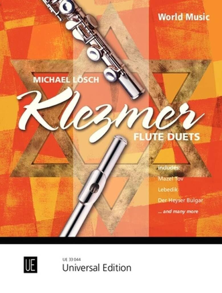 Klezmer Flute Duets --- 2 Flûtes traversières book