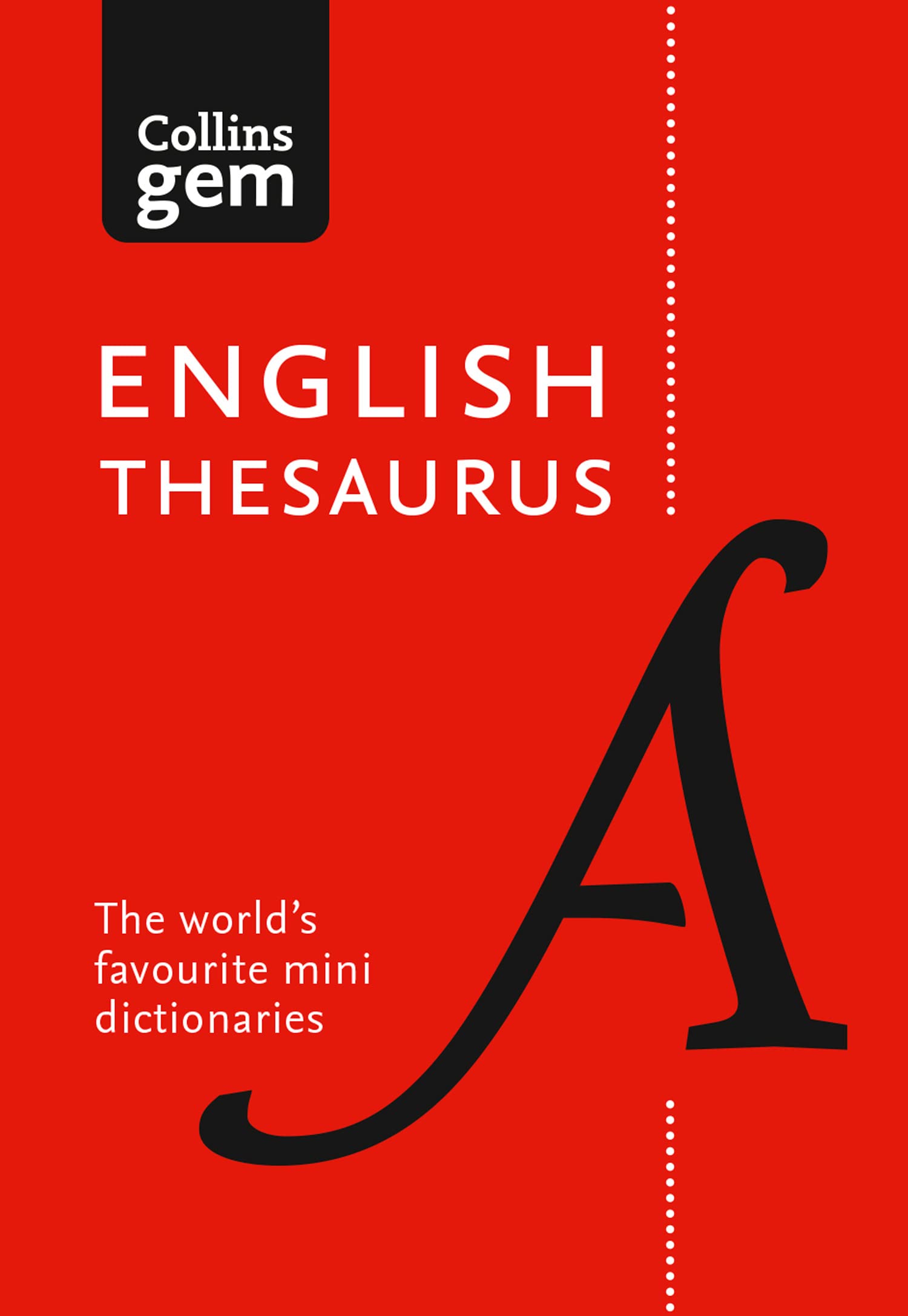 English Gem Thesaurus: The World's Favourite Mini Thesaurus book