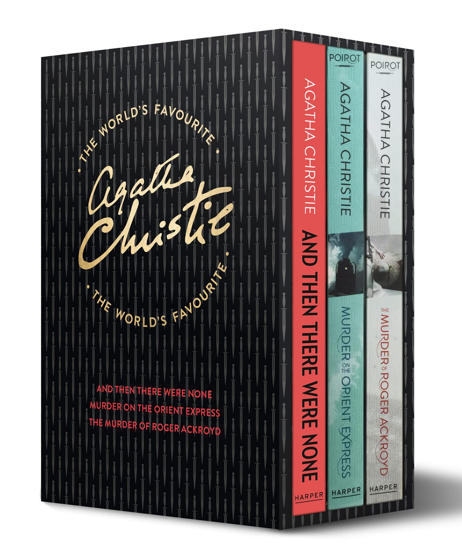 The World’s Favourite: And Then There Were None, Murder on the Orient Express, The Murder of Roger Ackroyd Classics