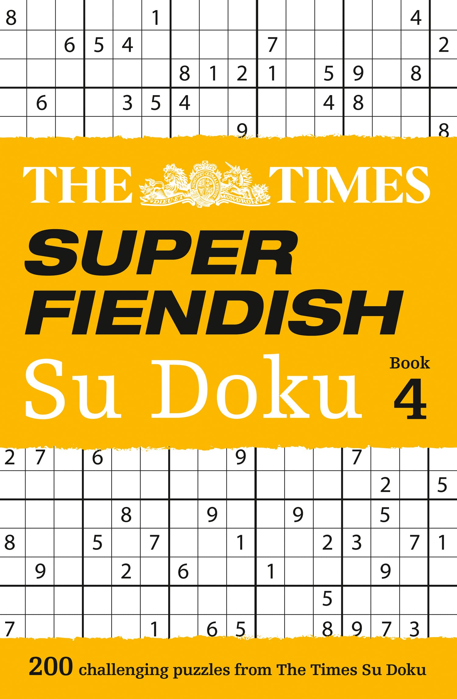 The Times Super Fiendish Su Doku Book 4 Lifestyle
