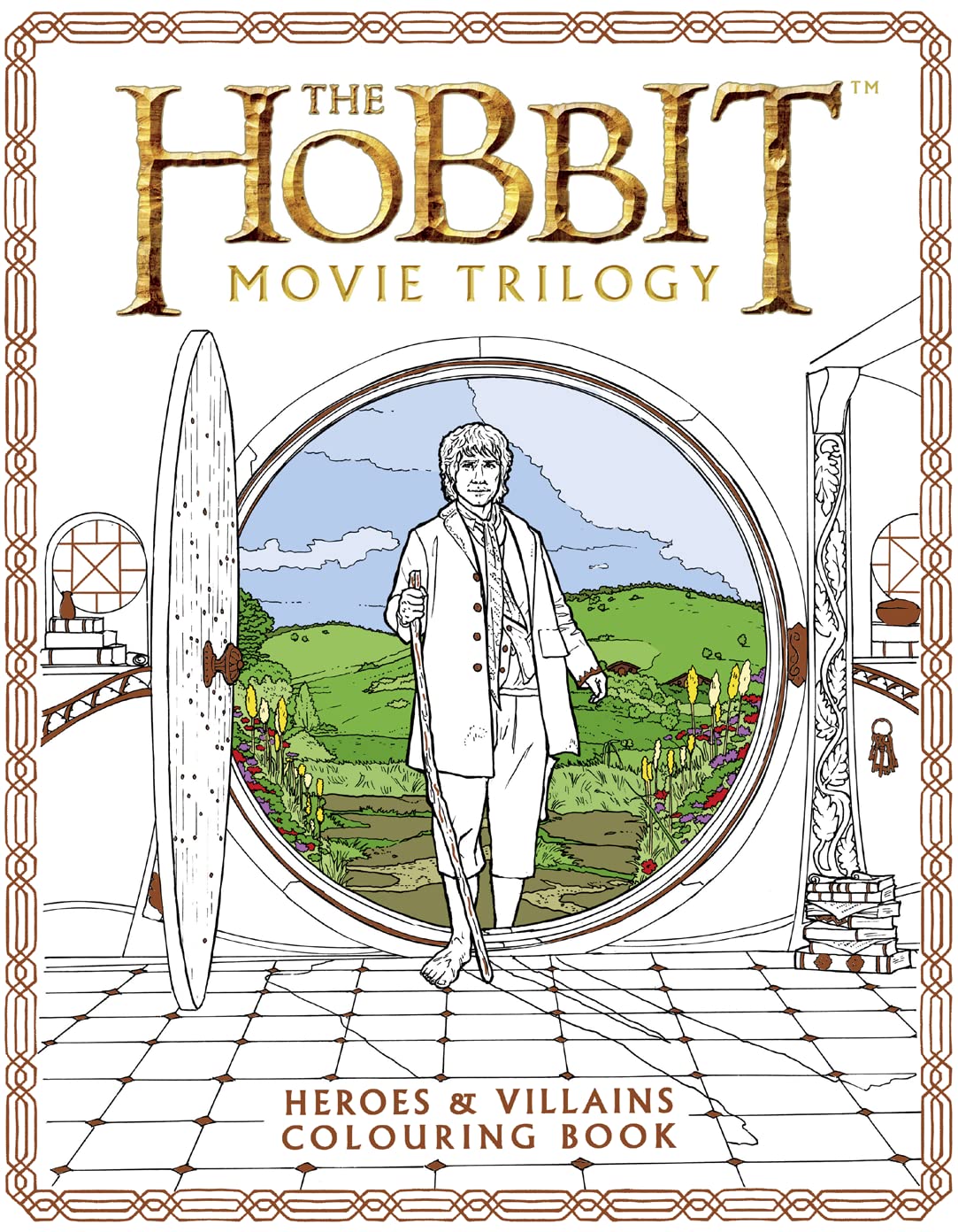 The Hobbit Movie Trilogy Colouring Book: Heroes and Villains Action & Adventure