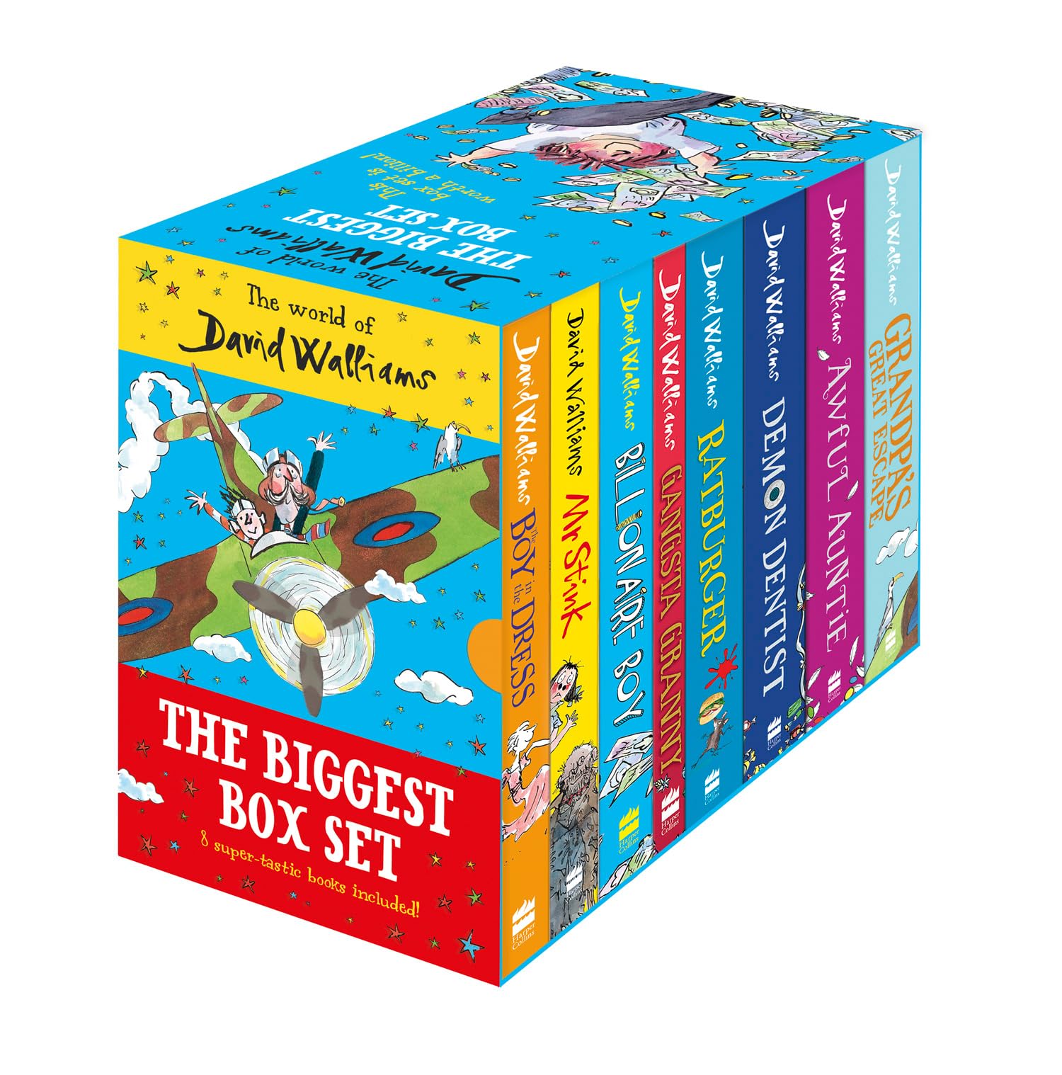 The World of David Walliams: The Biggest Box Set Novels & Short Stories