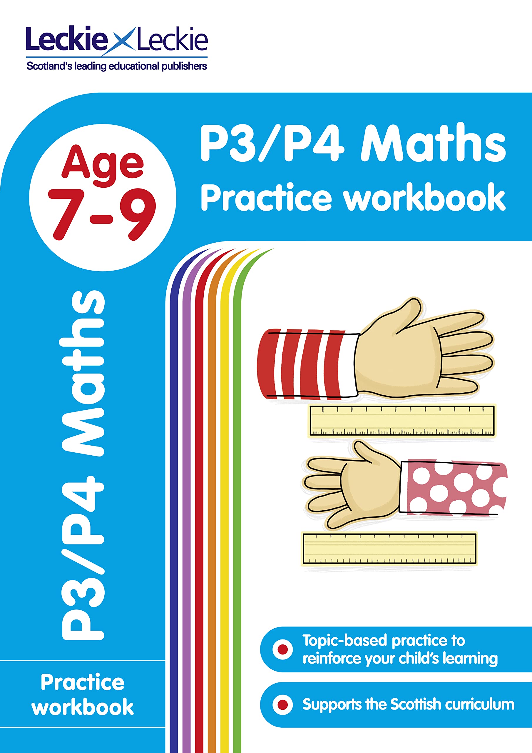P3/P4 Maths Practice Workbook: Extra Practice for CfE Primary School English (Leckie Primary Success) Study Guides