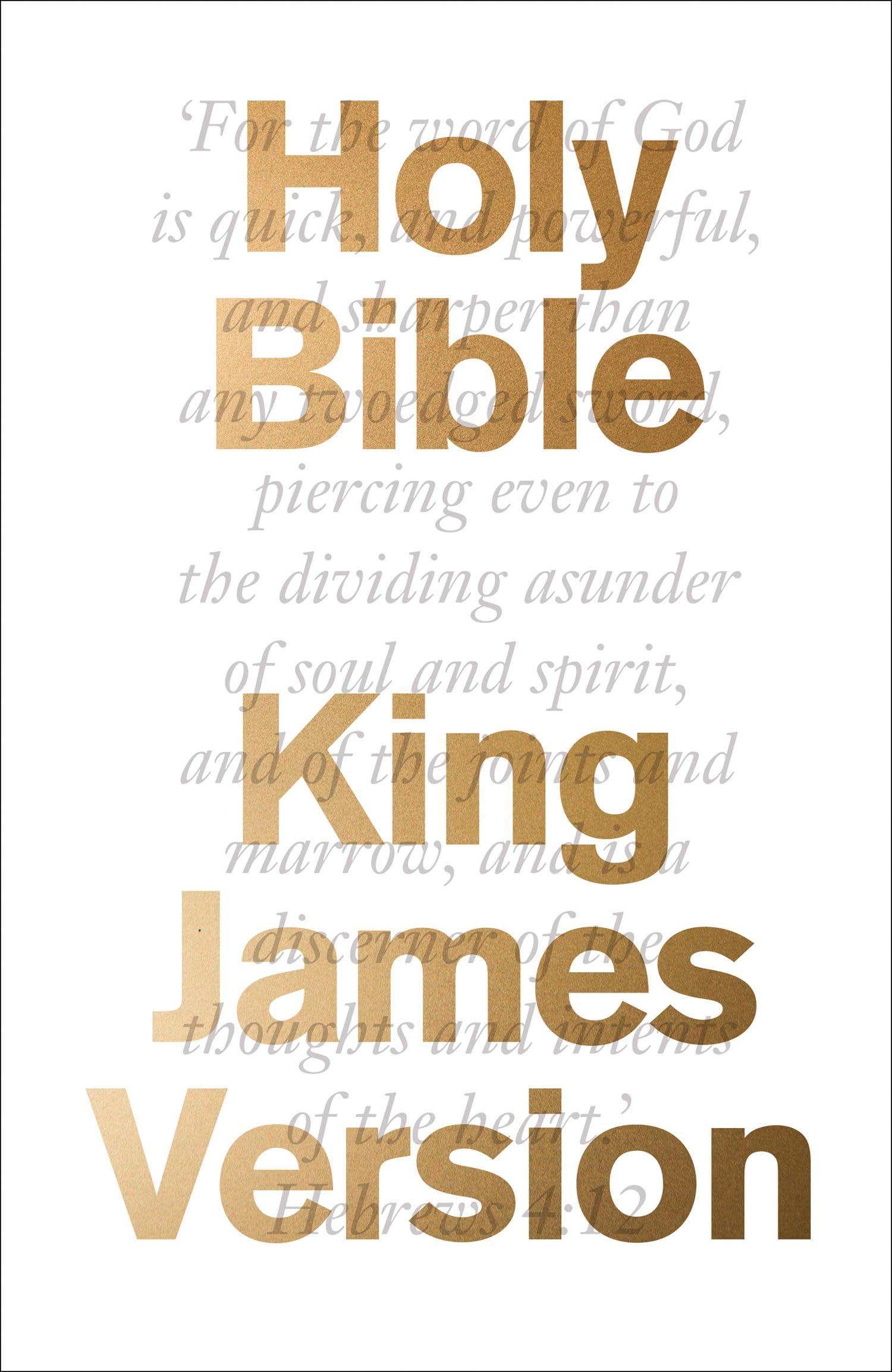 The Bible: King James Version (KJV) Religion & Esotericism