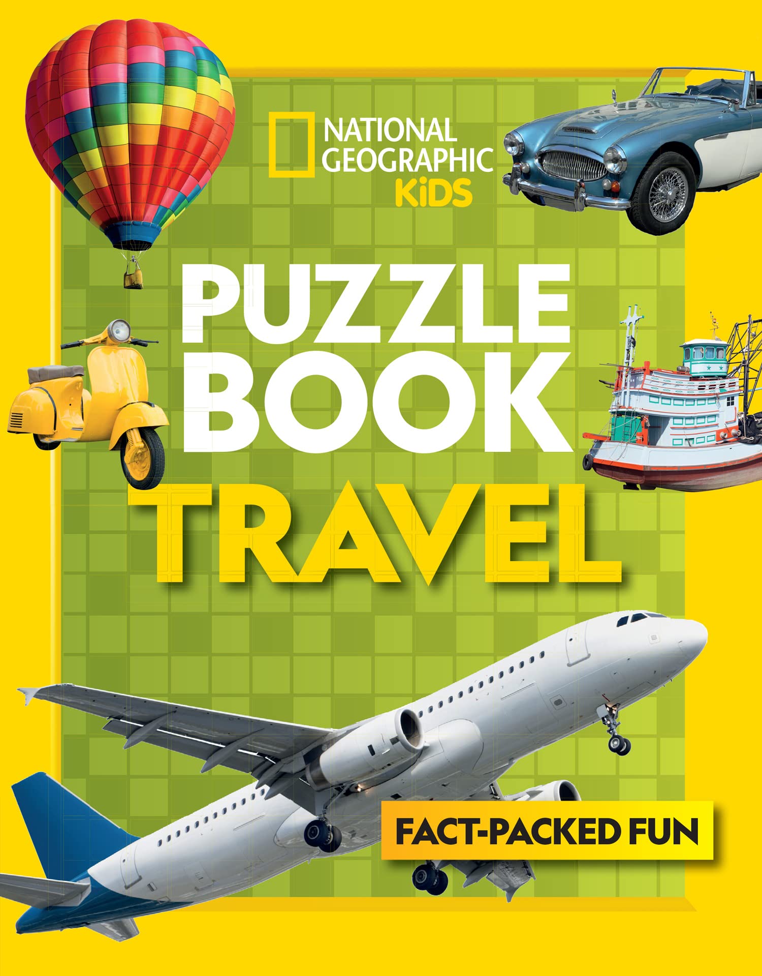 Puzzle Book Travel Hobbies & Crafts