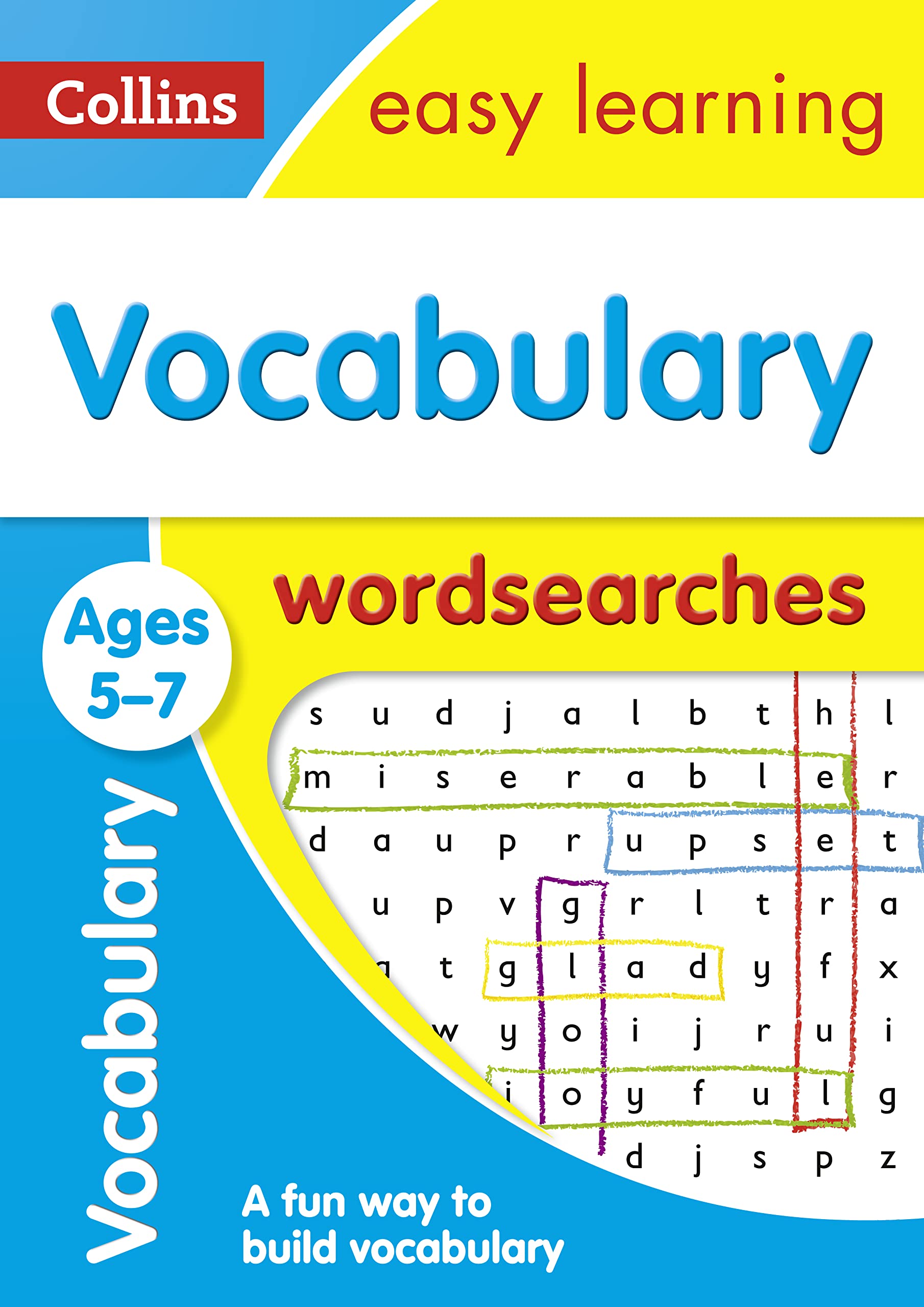 Vocabulary Word Searches Ages 5-7: Ideal for home learning (Collins Easy Learning KS1) Professional & Reference Books