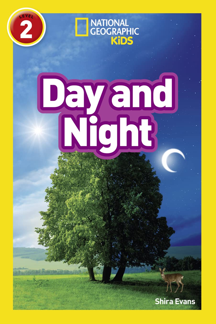 Day and Night: Level 2 (National Geographic Readers) Learning & Reference