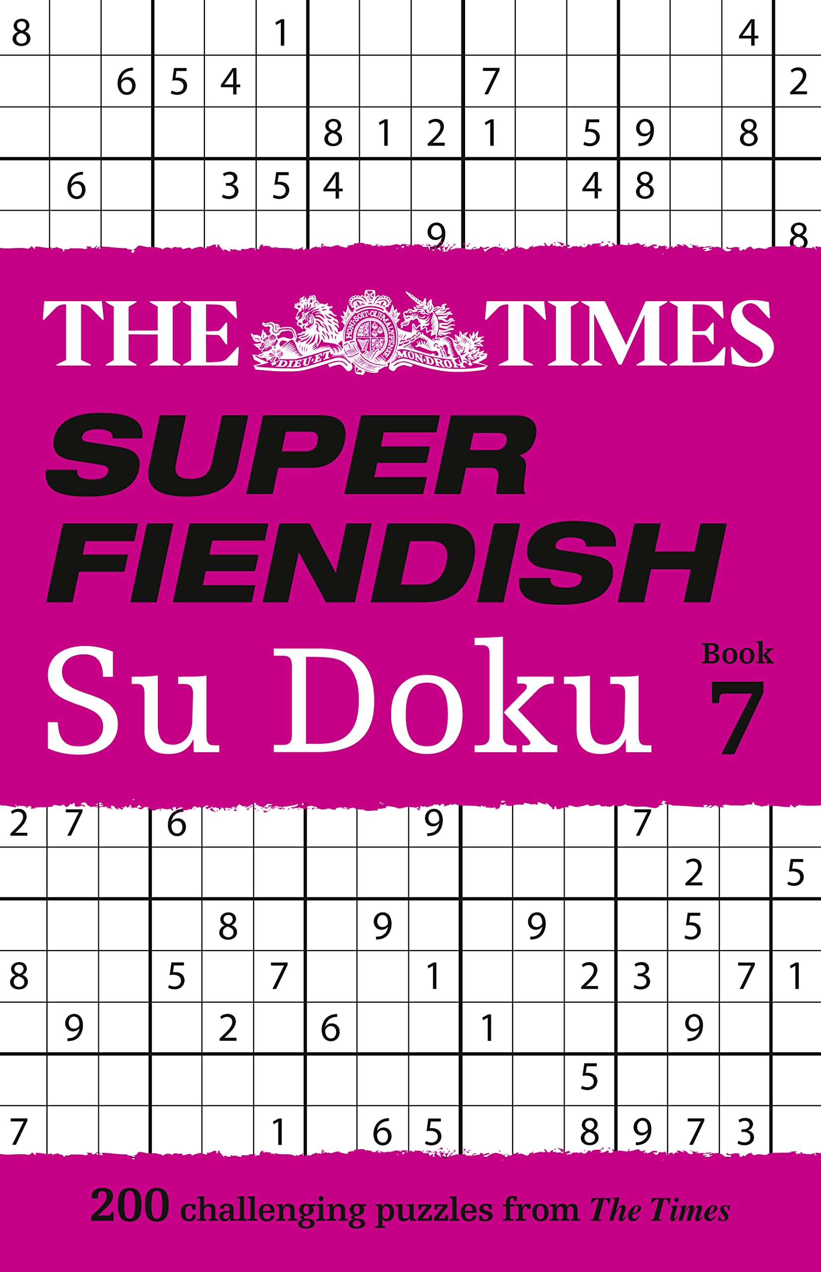The Times Super Fiendish Su Doku: Book 7 book