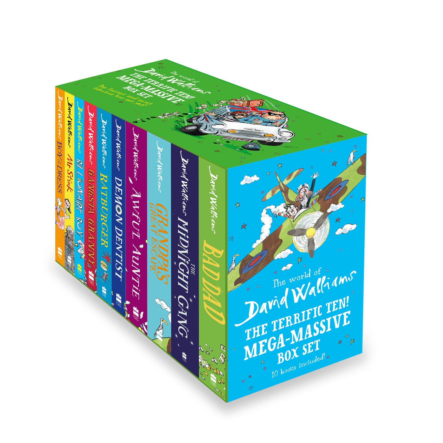 The Terrific Ten: Mega-Massive Box Set: From multi-million bestselling author David Walliams Calendars