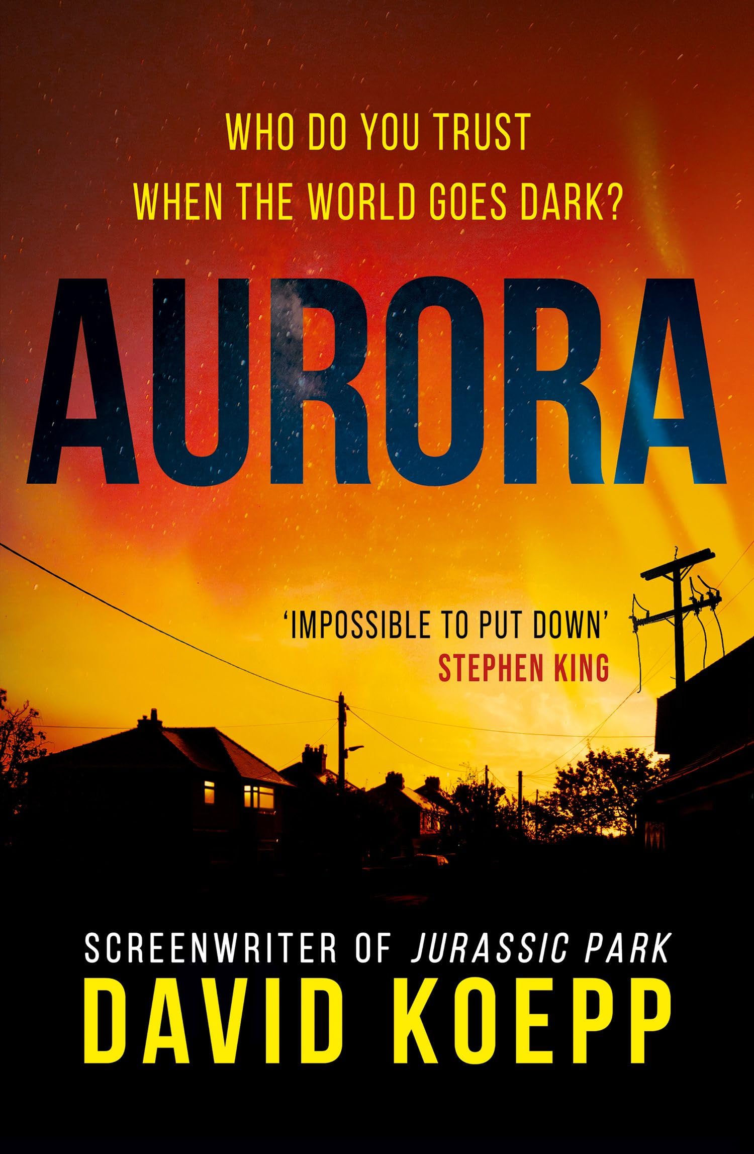 Aurora: 2022’s breathtaking new thriller of the lengths one family must take to survive a worldwide blackout Action & Adventure