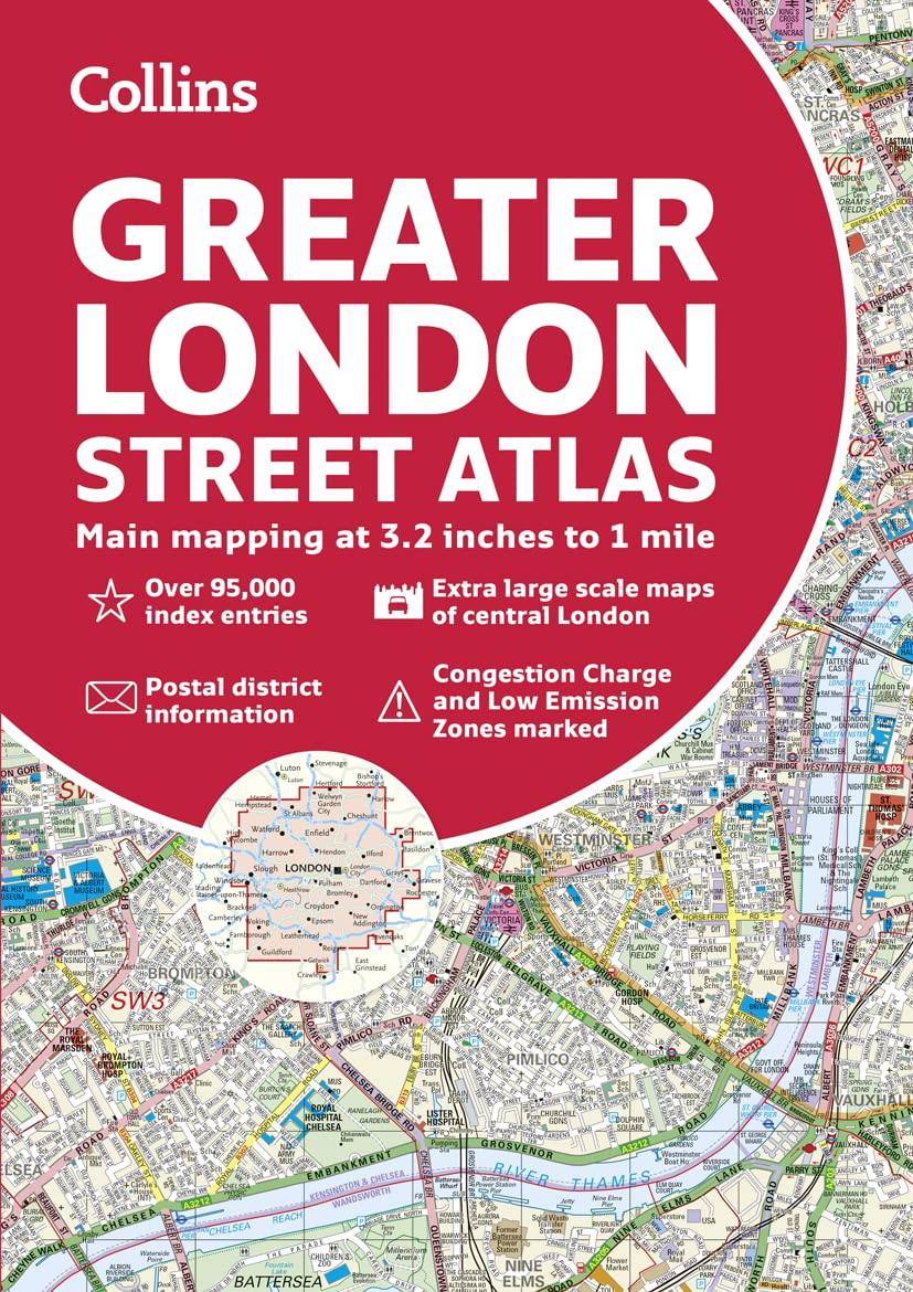Greater London Street Atlas Leisure, Home & Garden