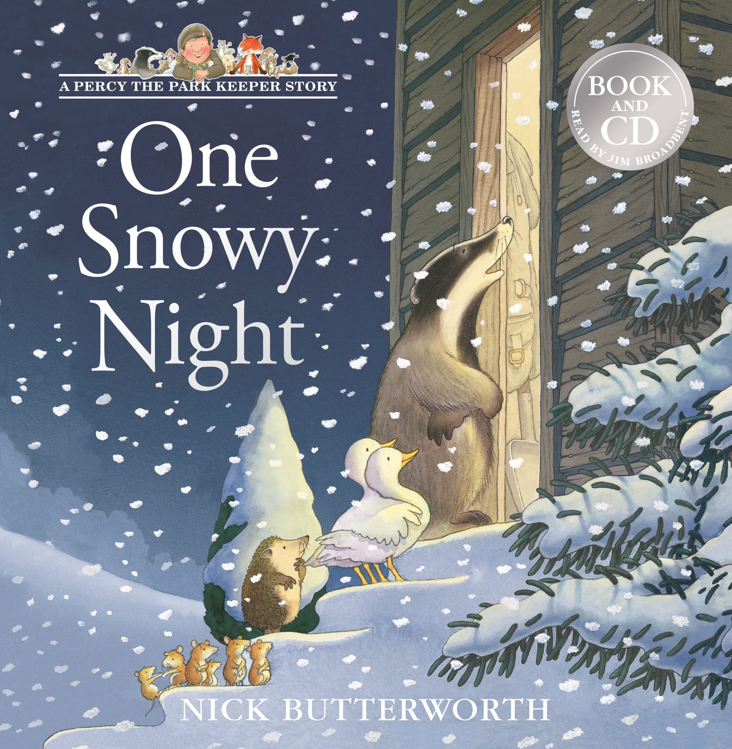 One Snowy Night: Book & CD (A Percy the Park Keeper Story) Non-fiction