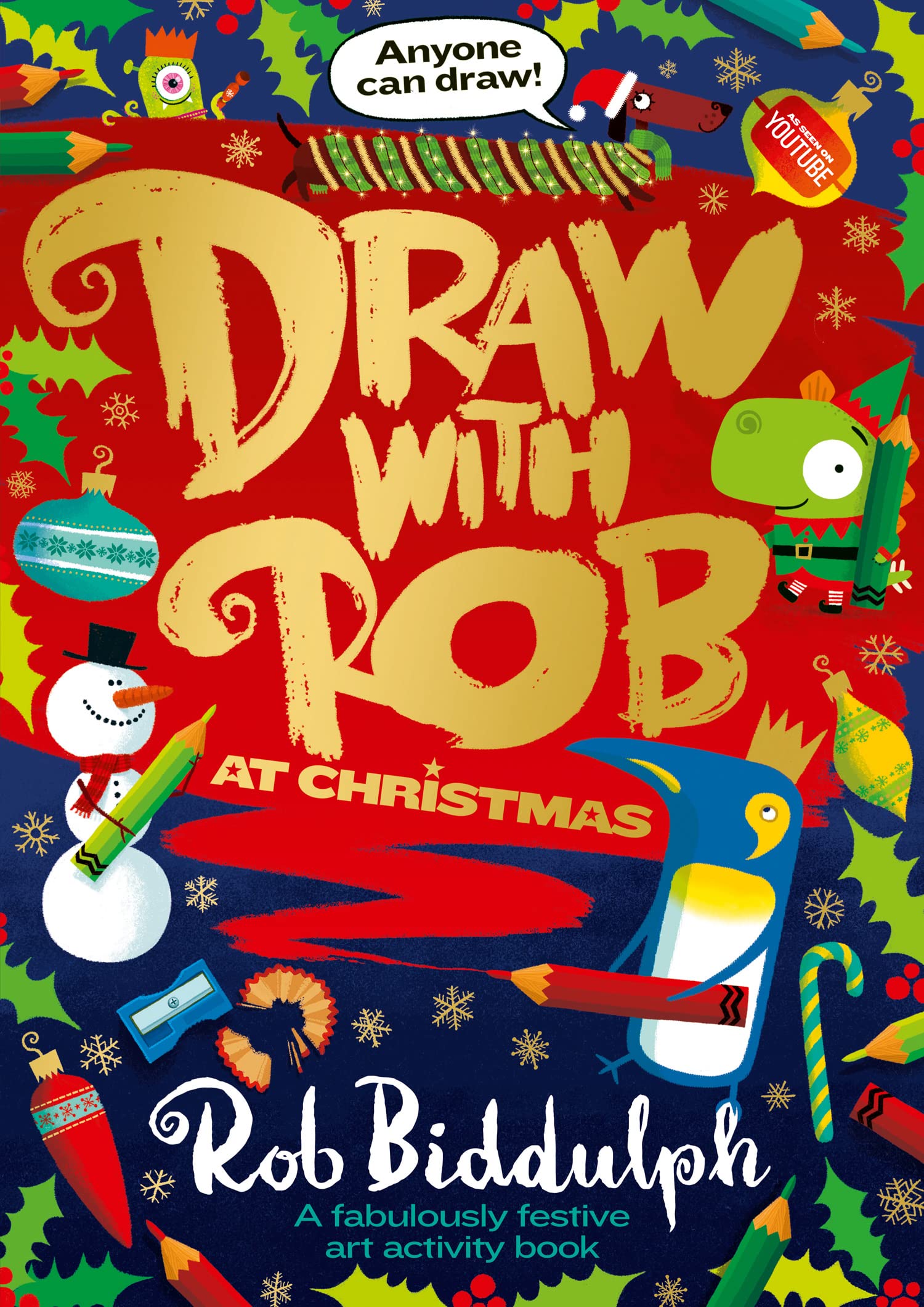 Draw with Rob at Christmas Study Guides