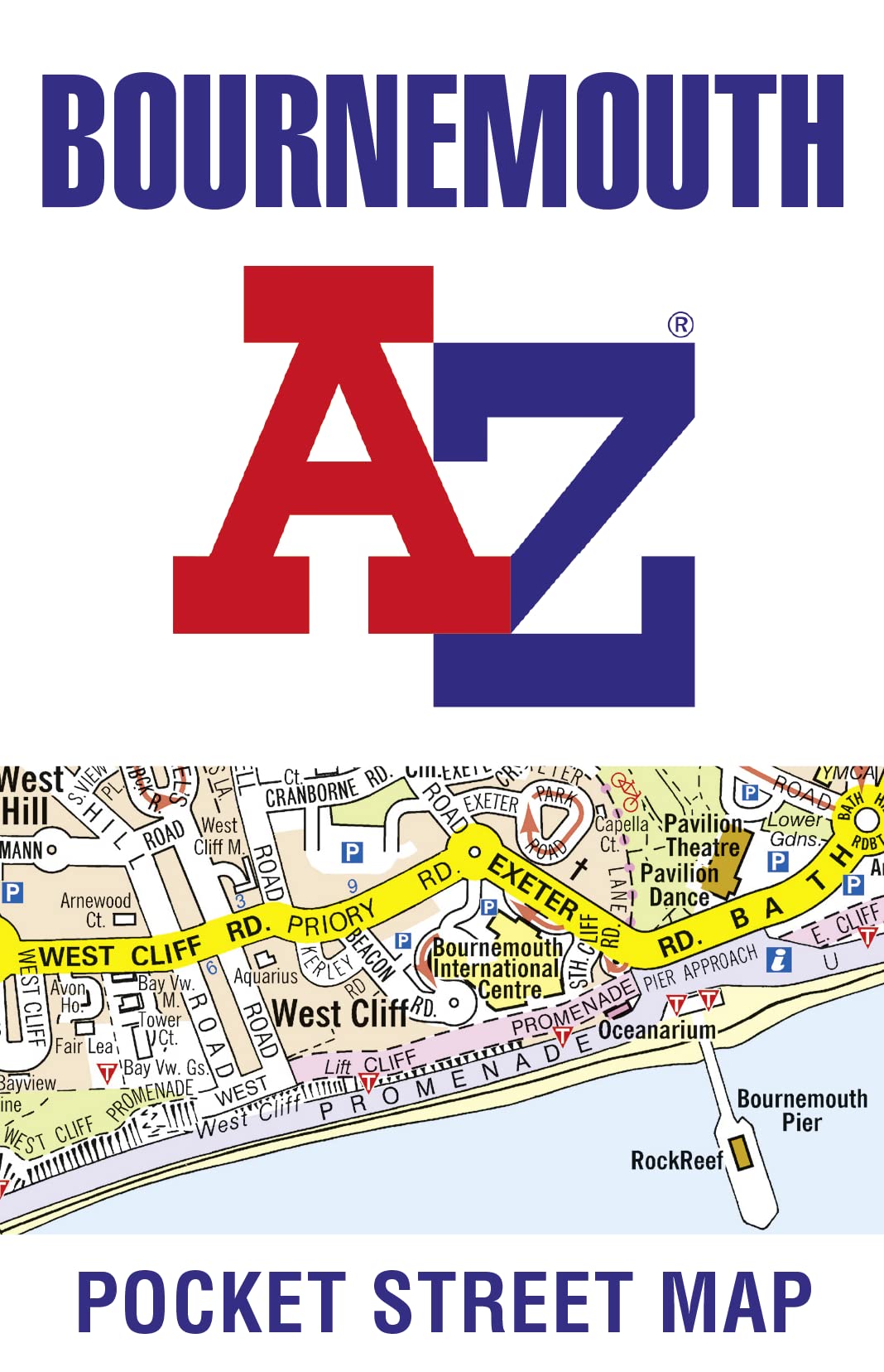 Bournemouth A-Z Pocket Street Map Stationery