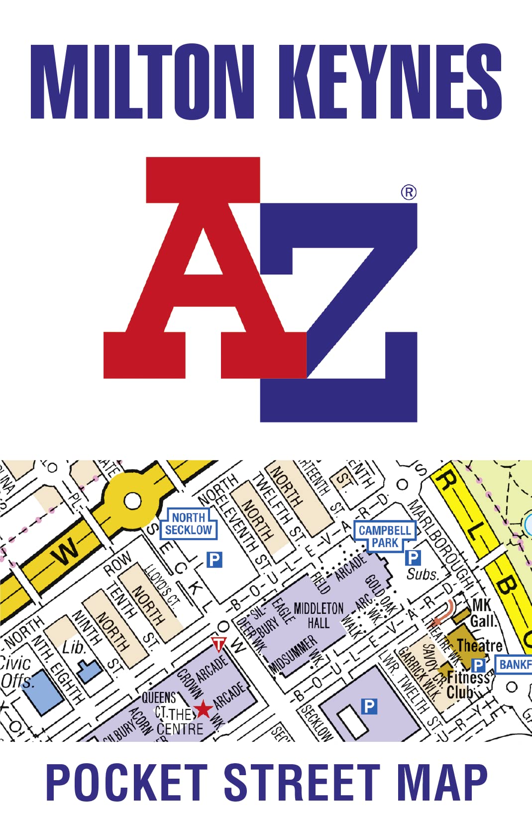 Milton Keynes A-Z Pocket Street Map Geology & Geography